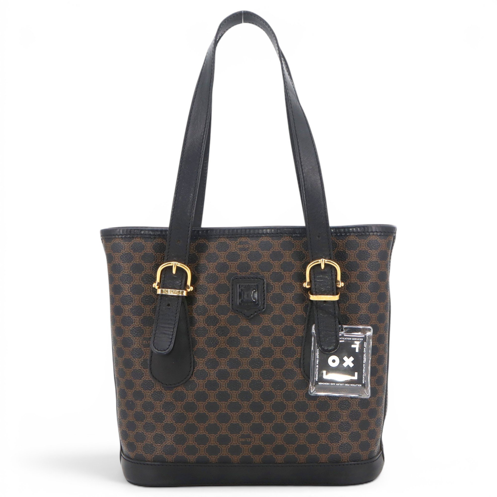 Leather tote