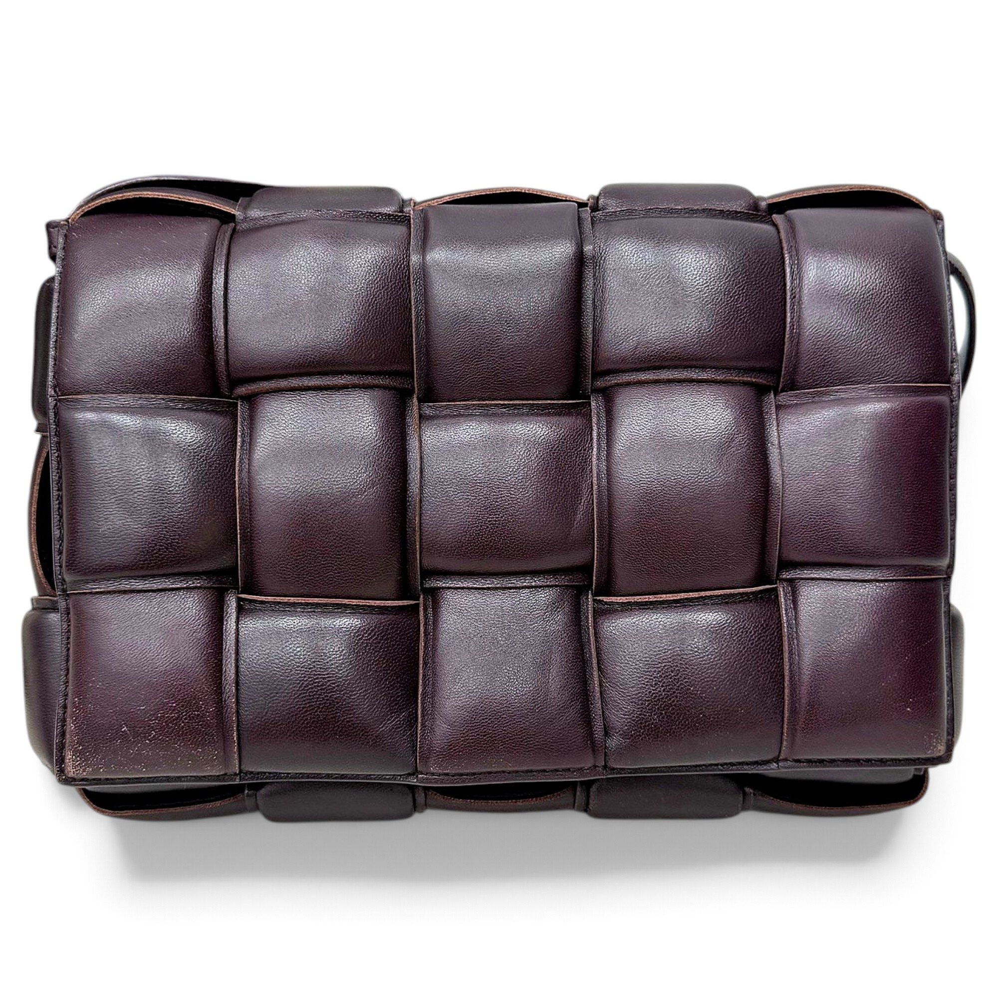 Cassette Padded leather handbag