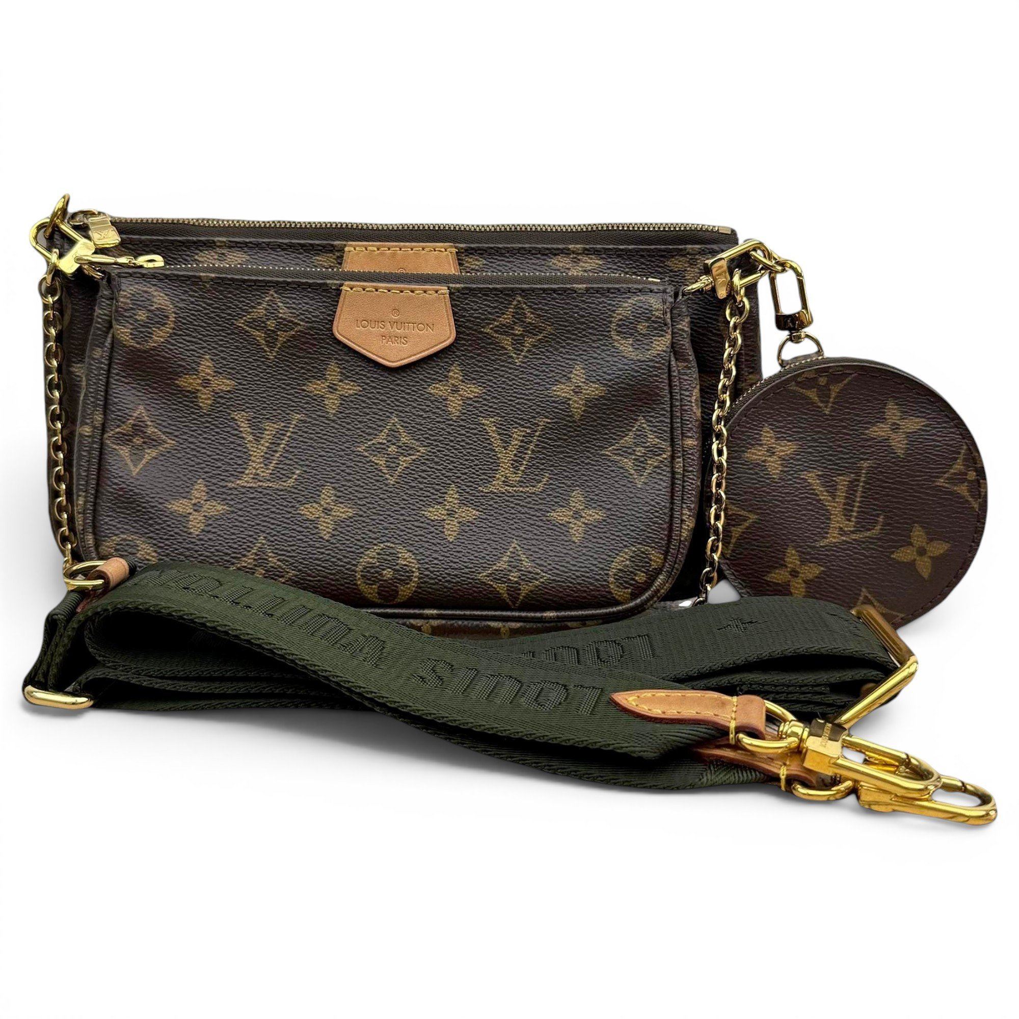Multi Pochette Accessoires leather handbag