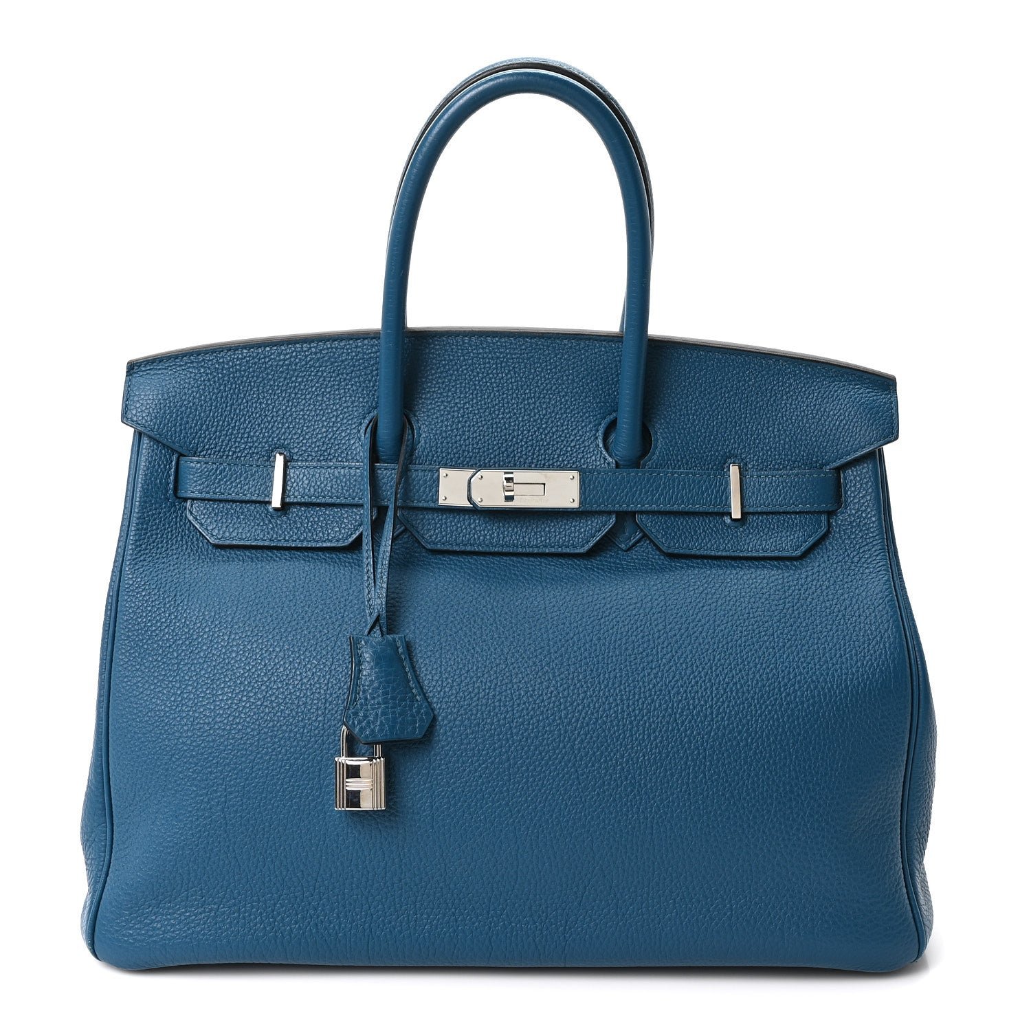 Hermes Togo Birkin 35 Bleu Izmir