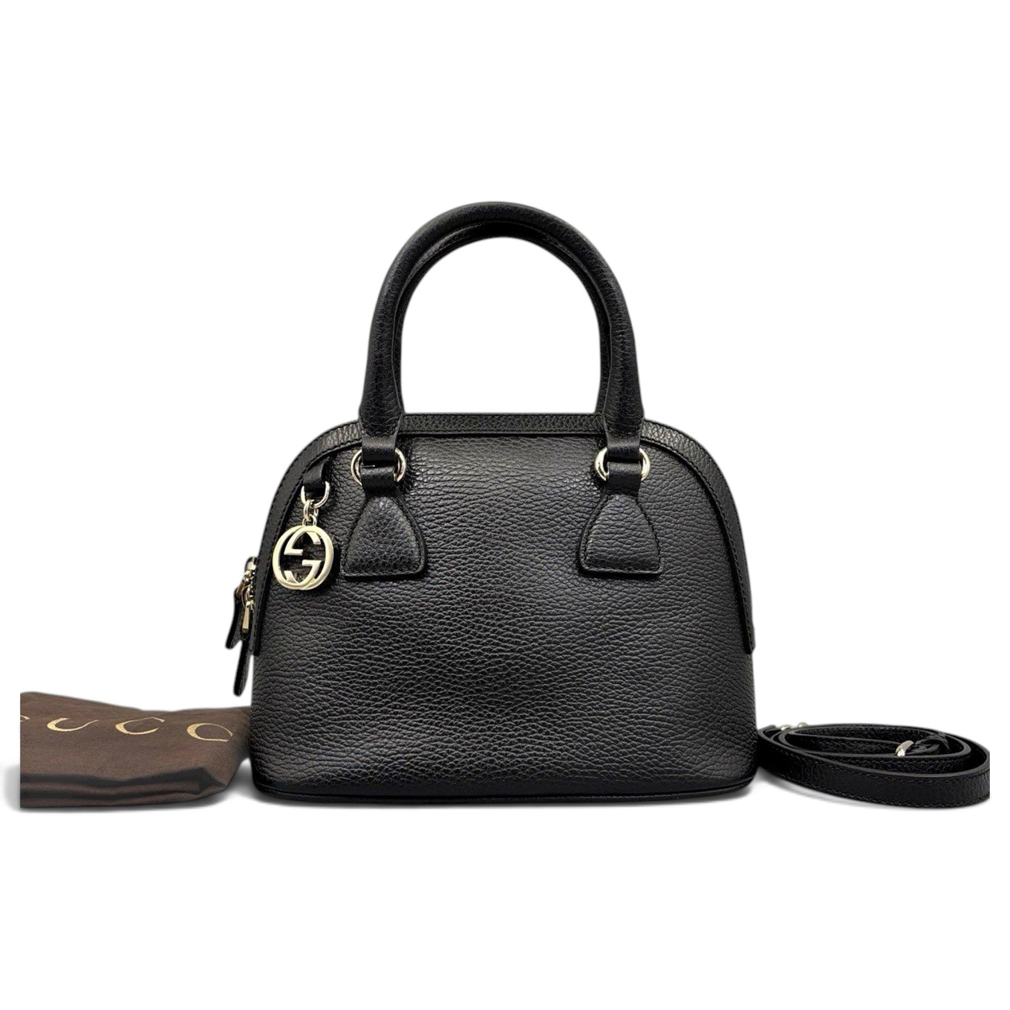 Leather handbag