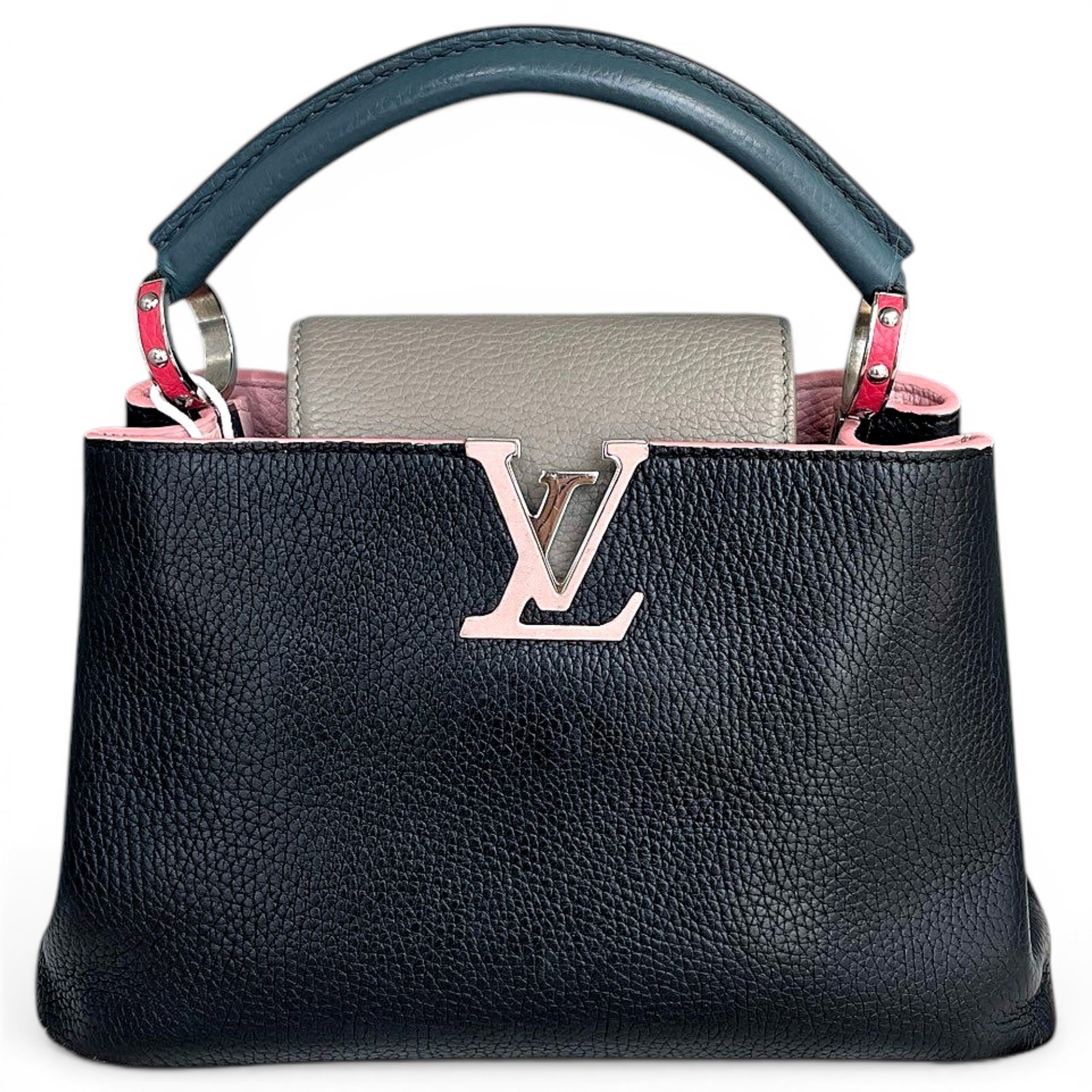 Capucines leather handbag