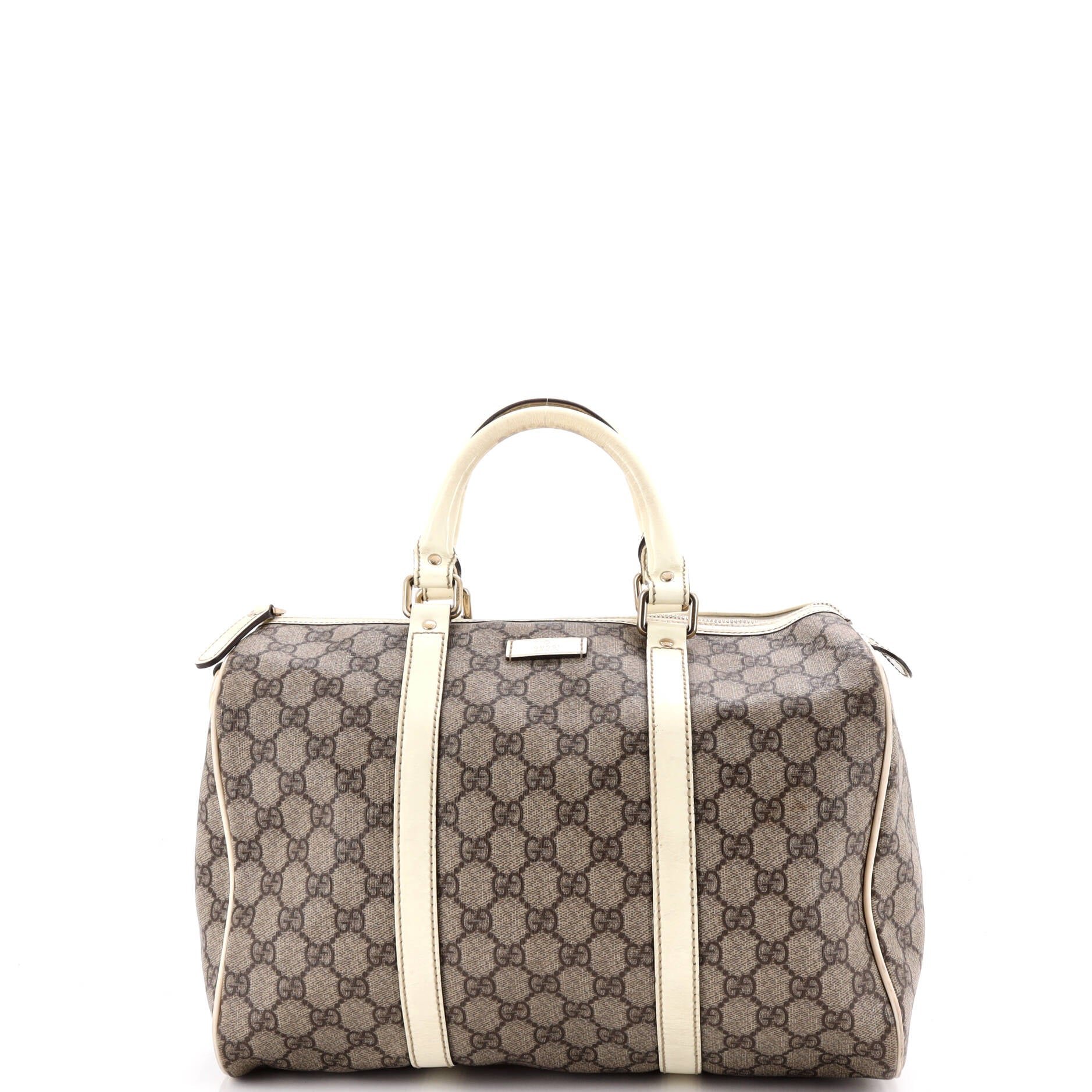 Joy Boston Bag GG Coated Canvas Medium