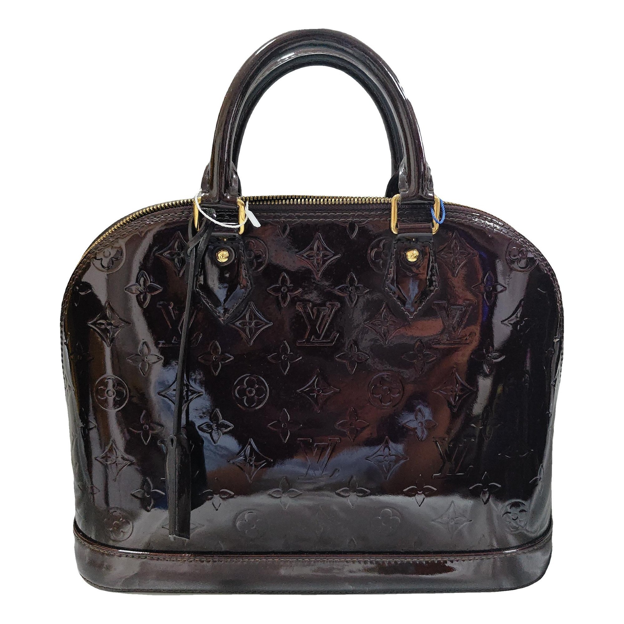 Alma leather handbag