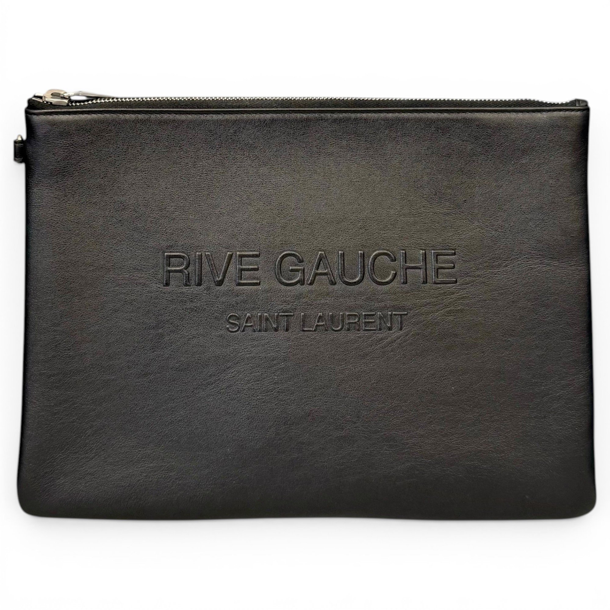 Pony-style calfskin clutch bag