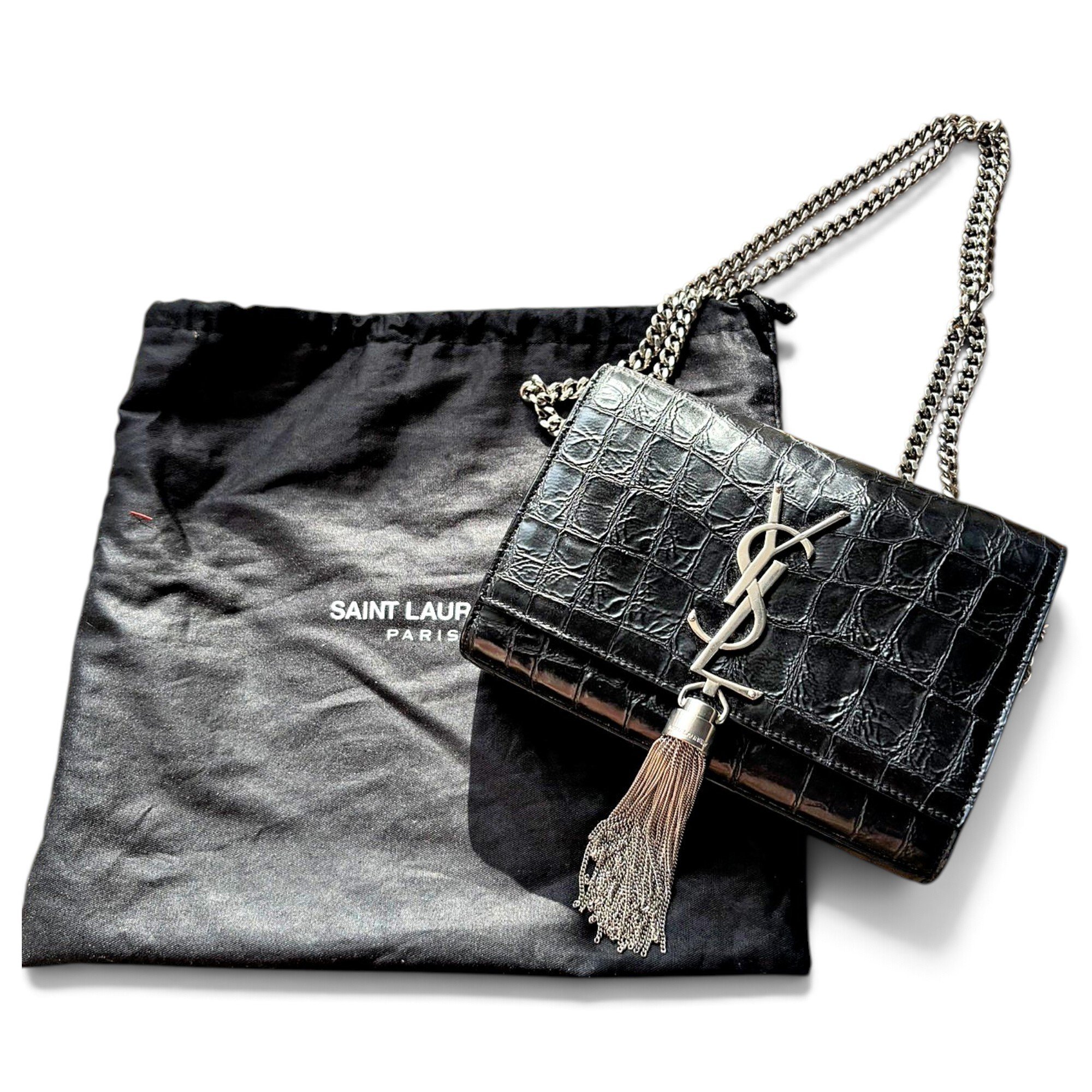 Leather crossbody bag