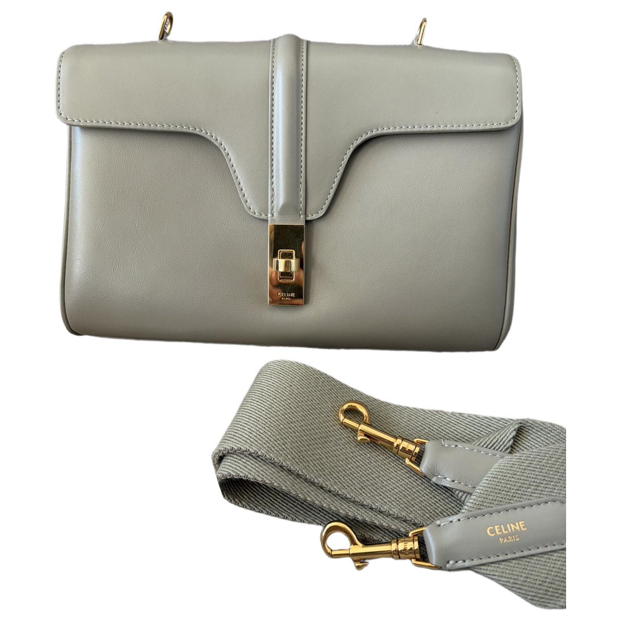 Sac 16 leather handbag