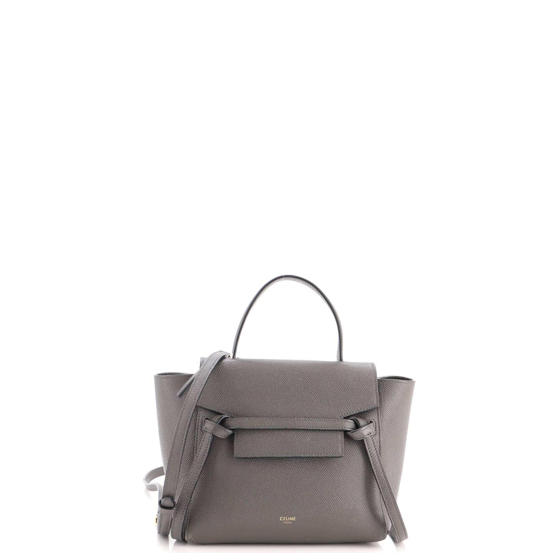 Belt Bag Textured Leather Nano