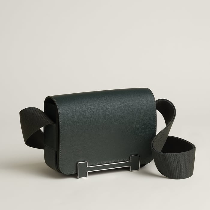 Vert Mangrove Hermès Geta Bag
