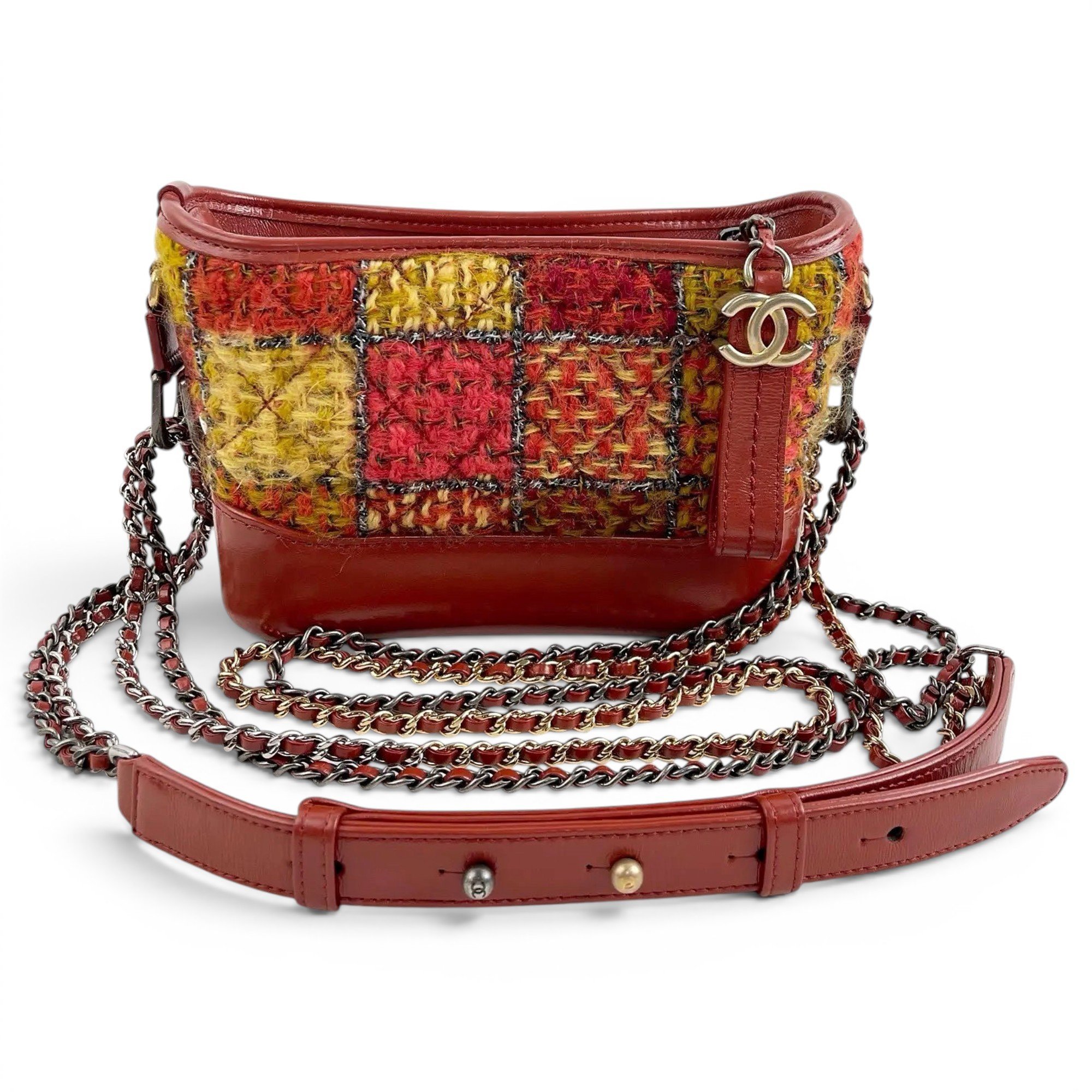 Gabrielle tweed handbag