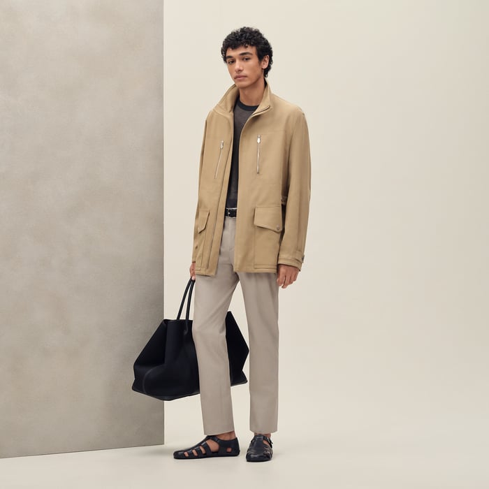Kraft Zipped Short Parka