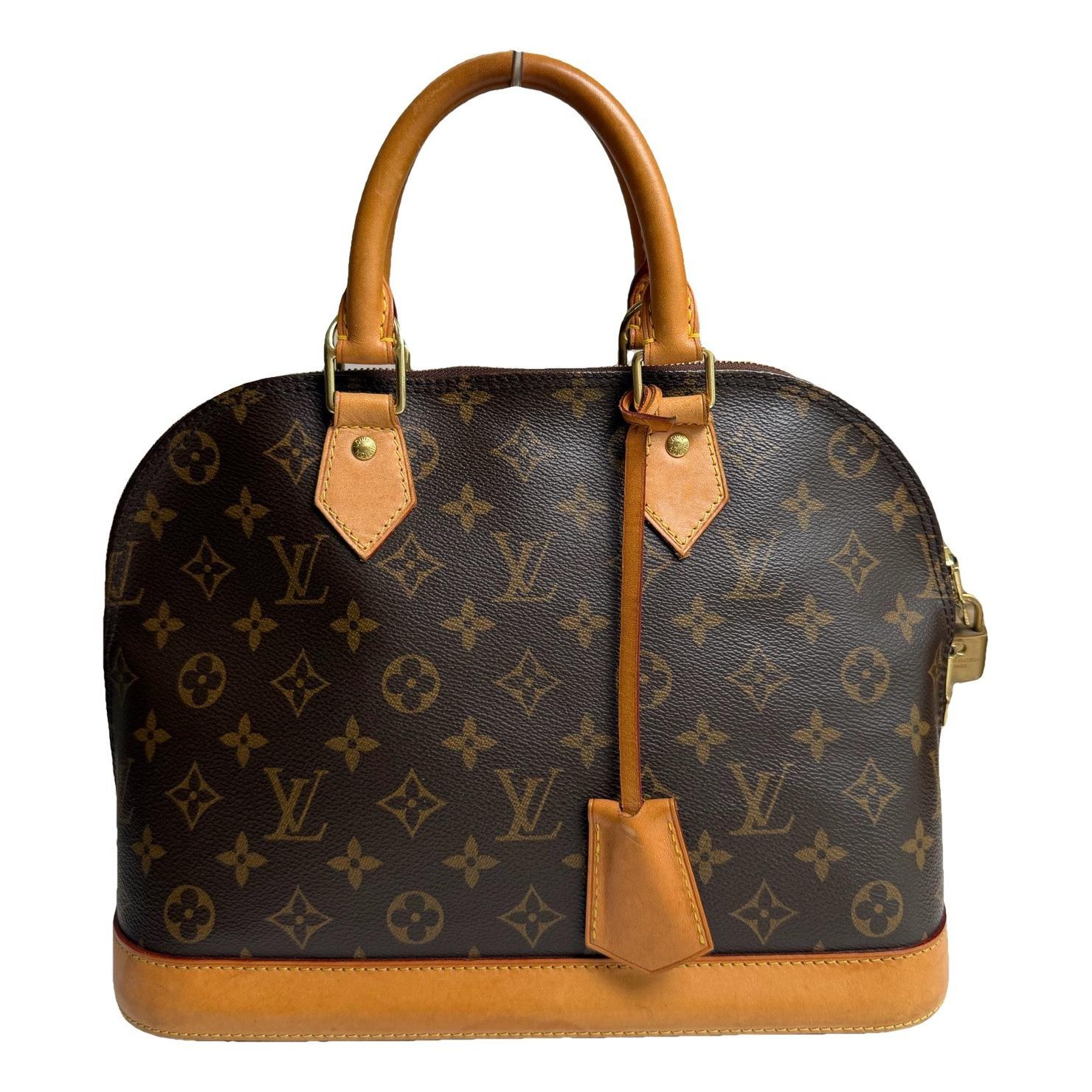 Alma leather handbag