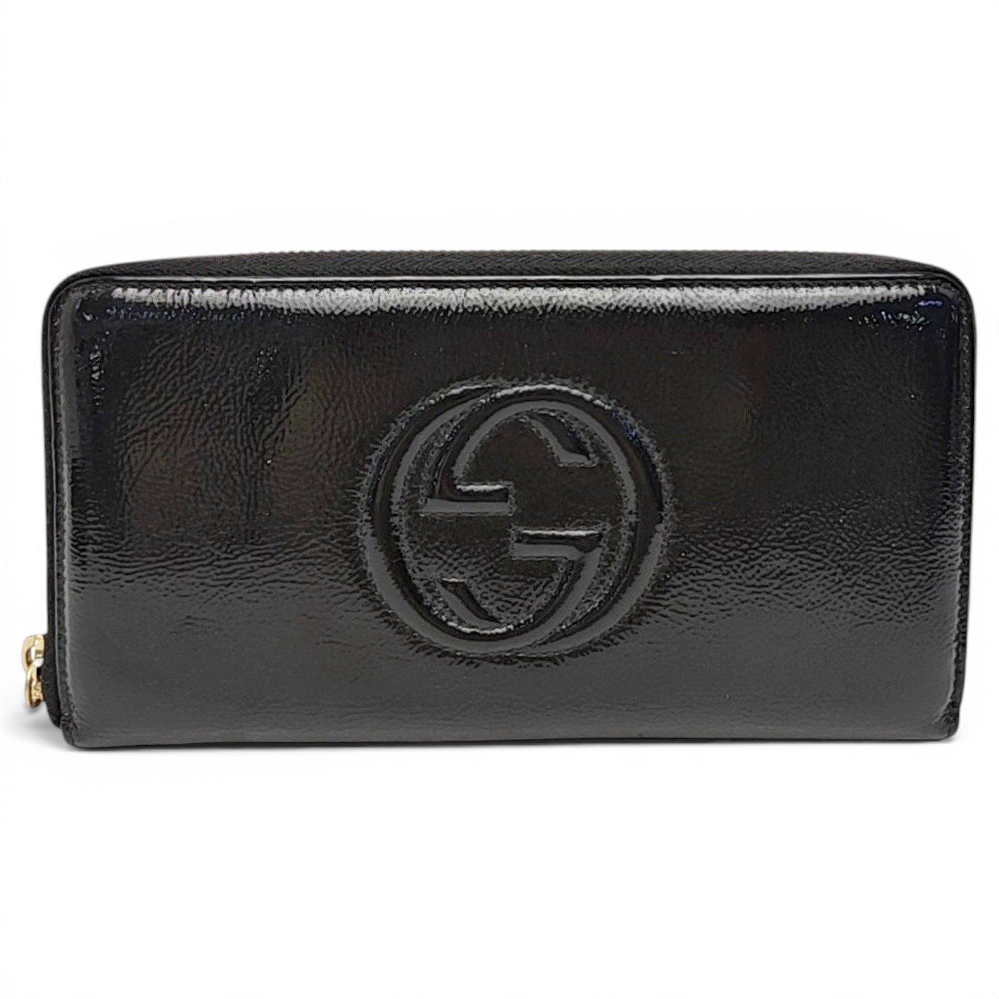 Soho patent leather handbag