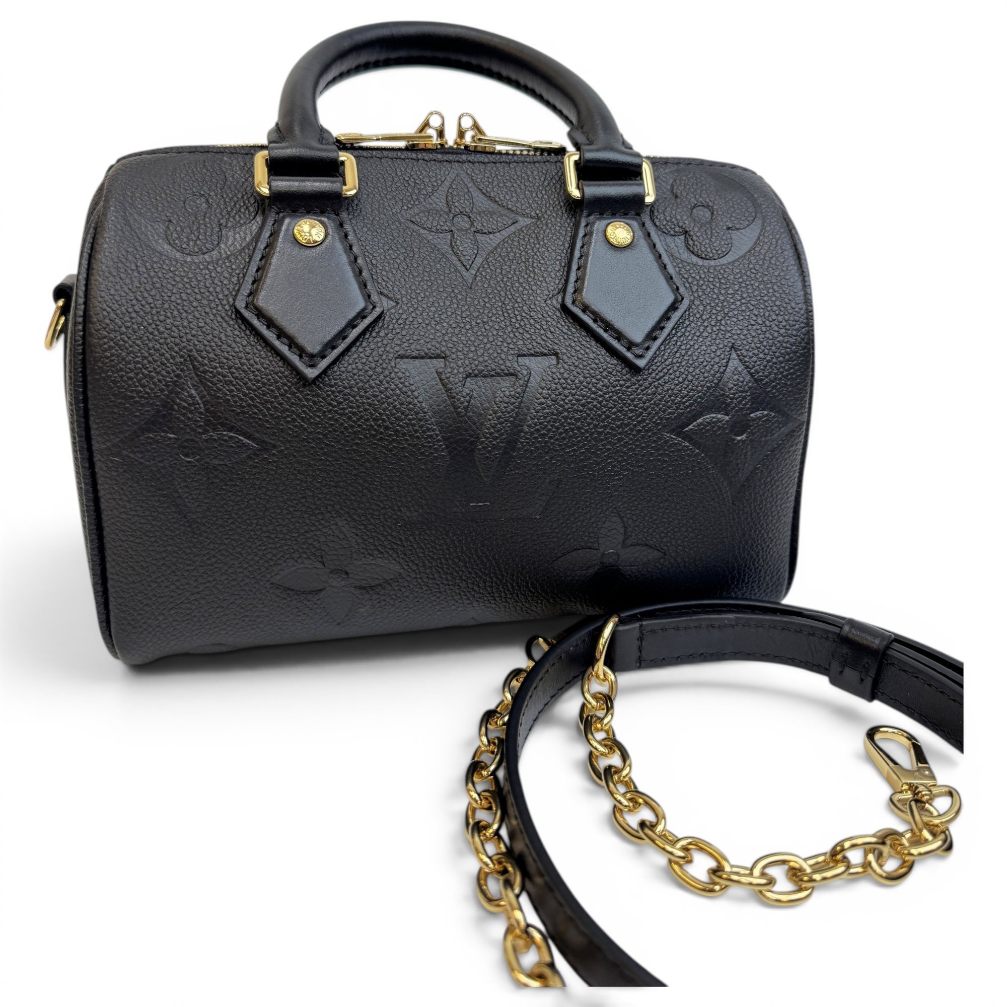 Speedy Bandoulière leather crossbody bag