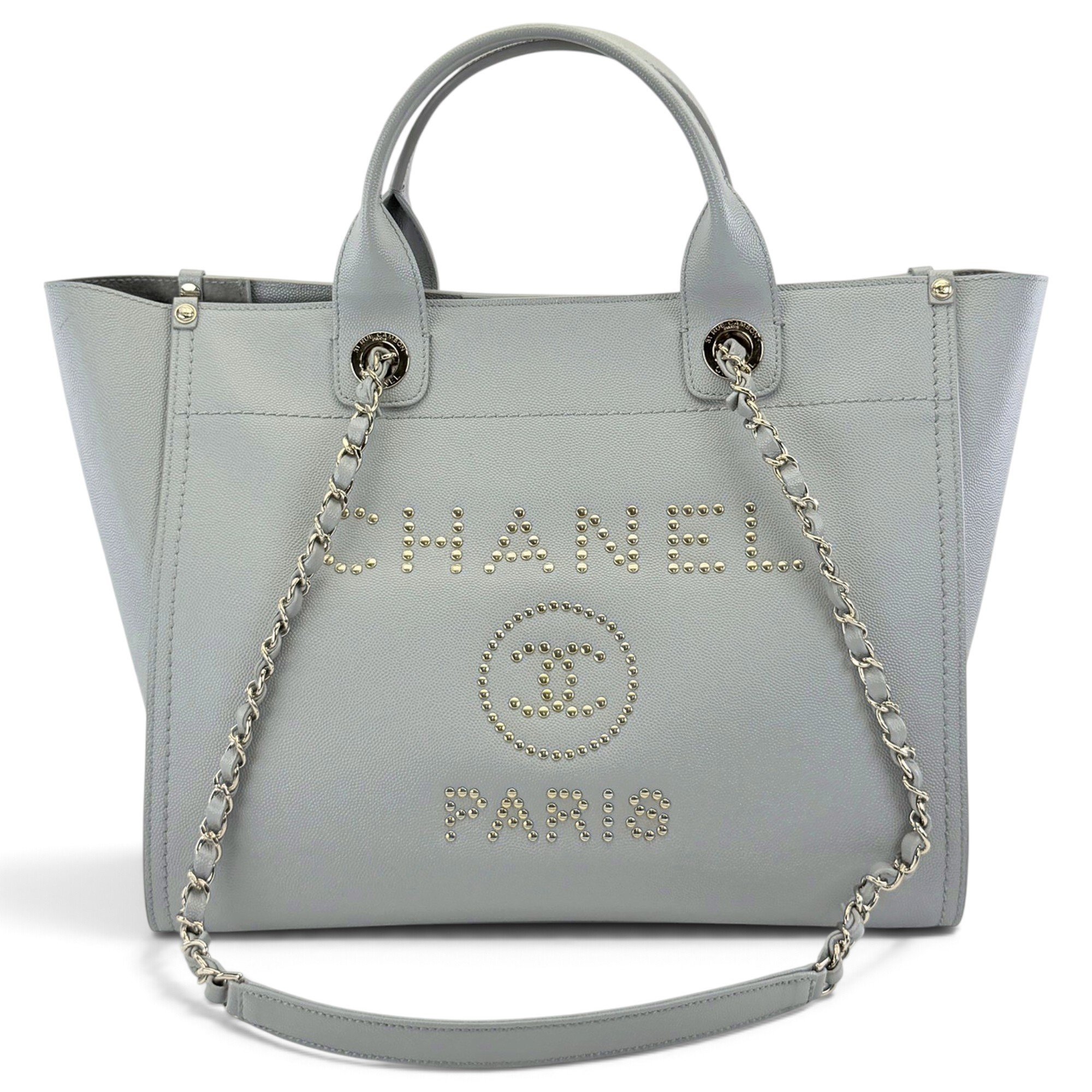 Deauville leather tote