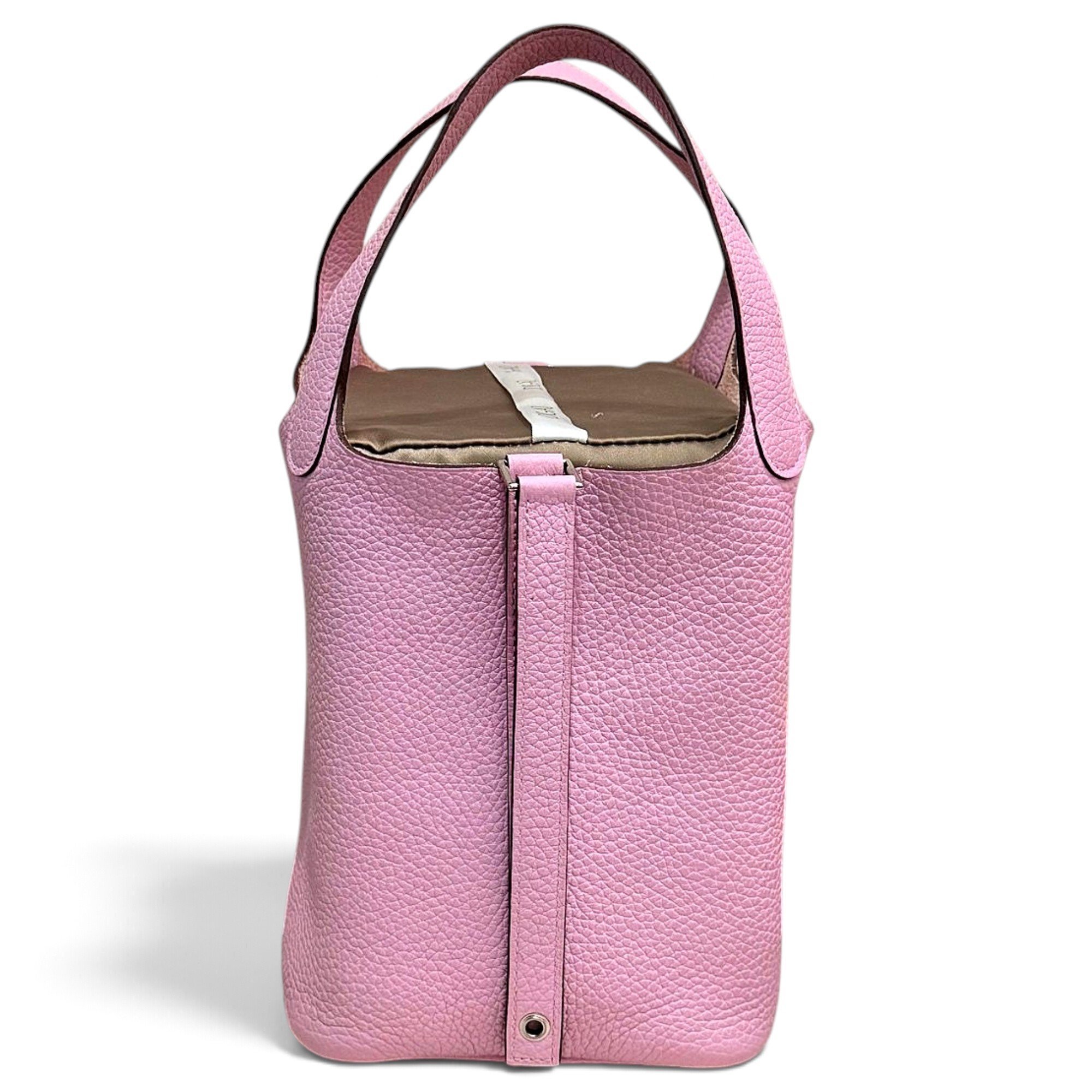 Picotin leather handbag