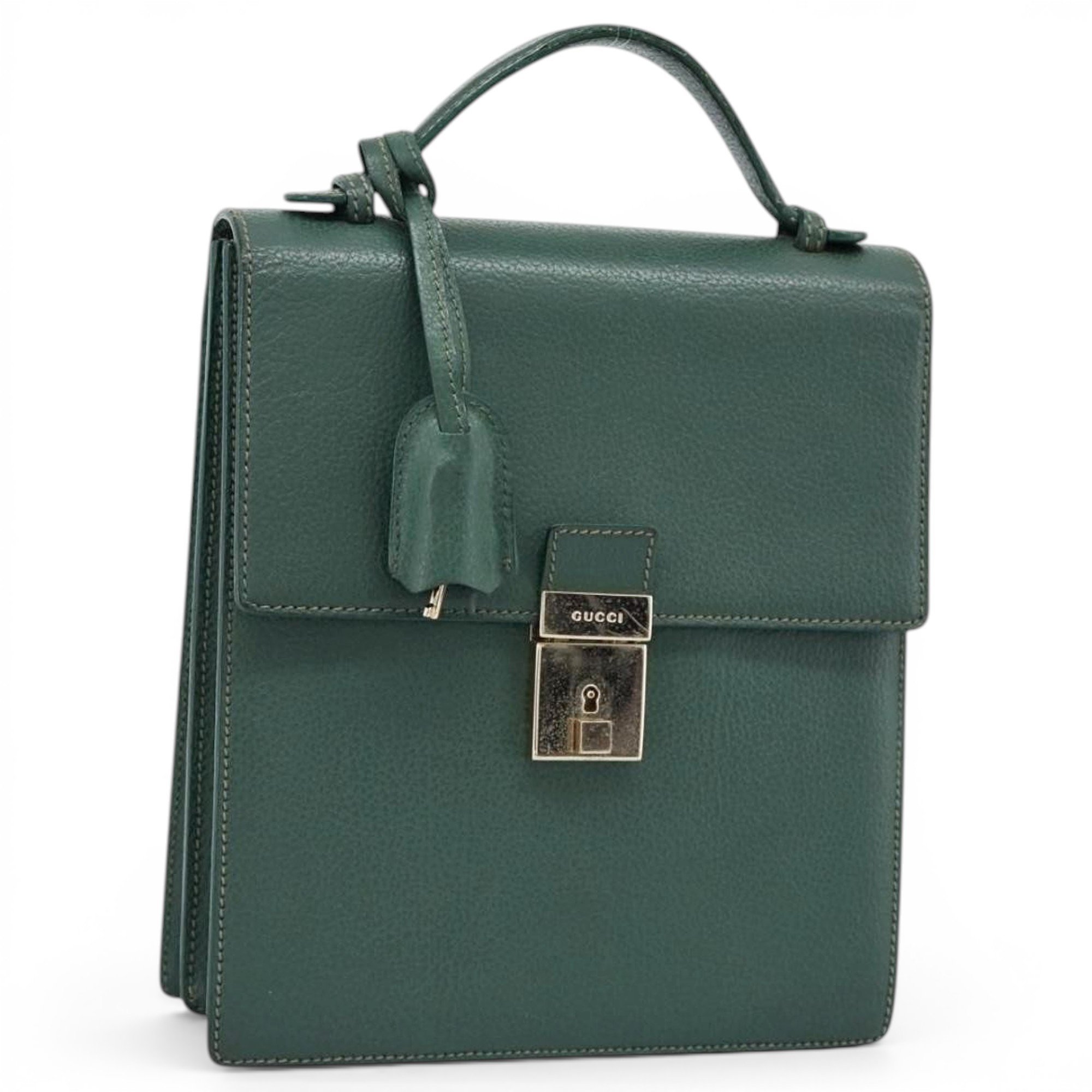 Leather handbag