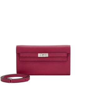 Hermes Rubis Epsom Kelly-To-Go Palladium Hardware, 2023