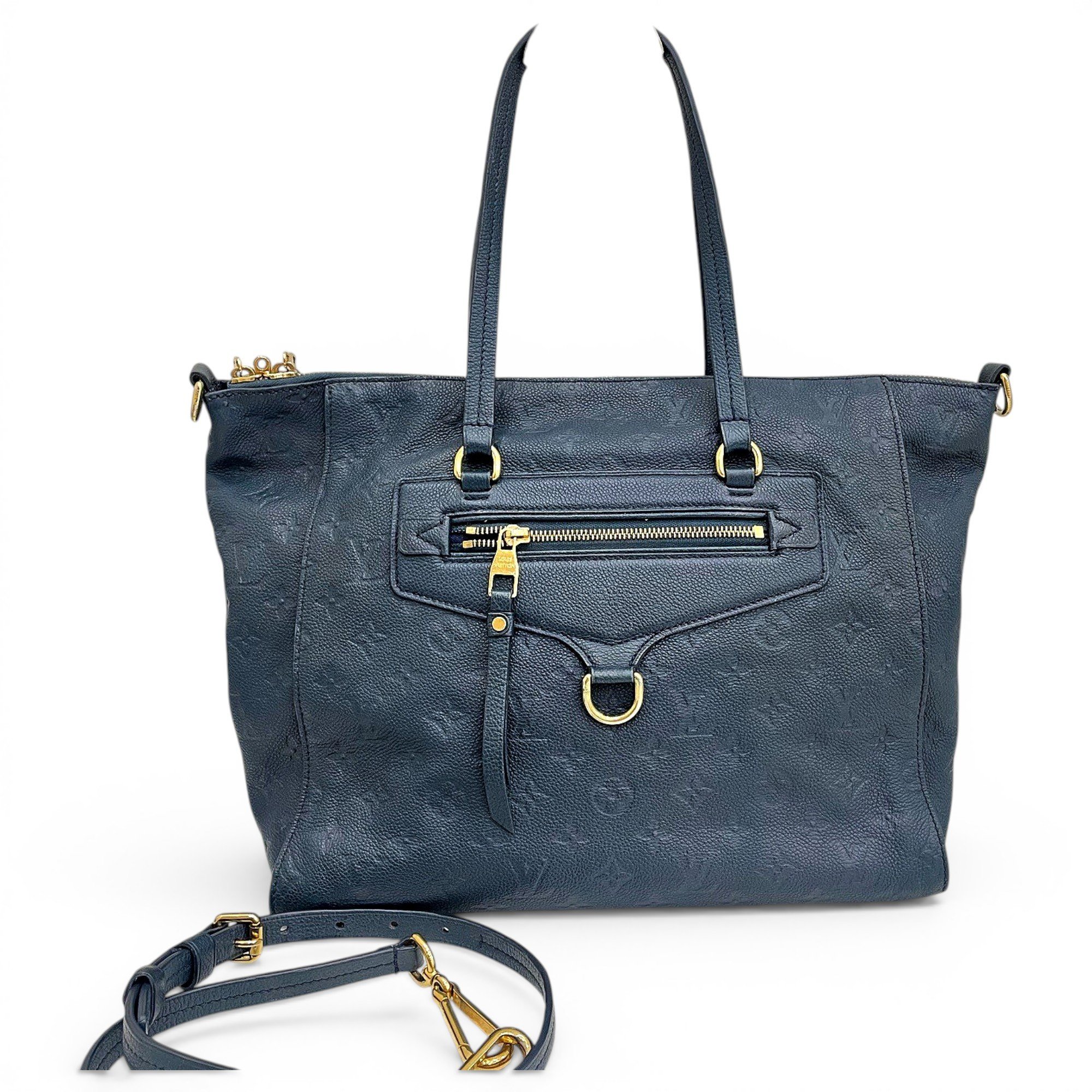 Lumineuse vegan leather handbag