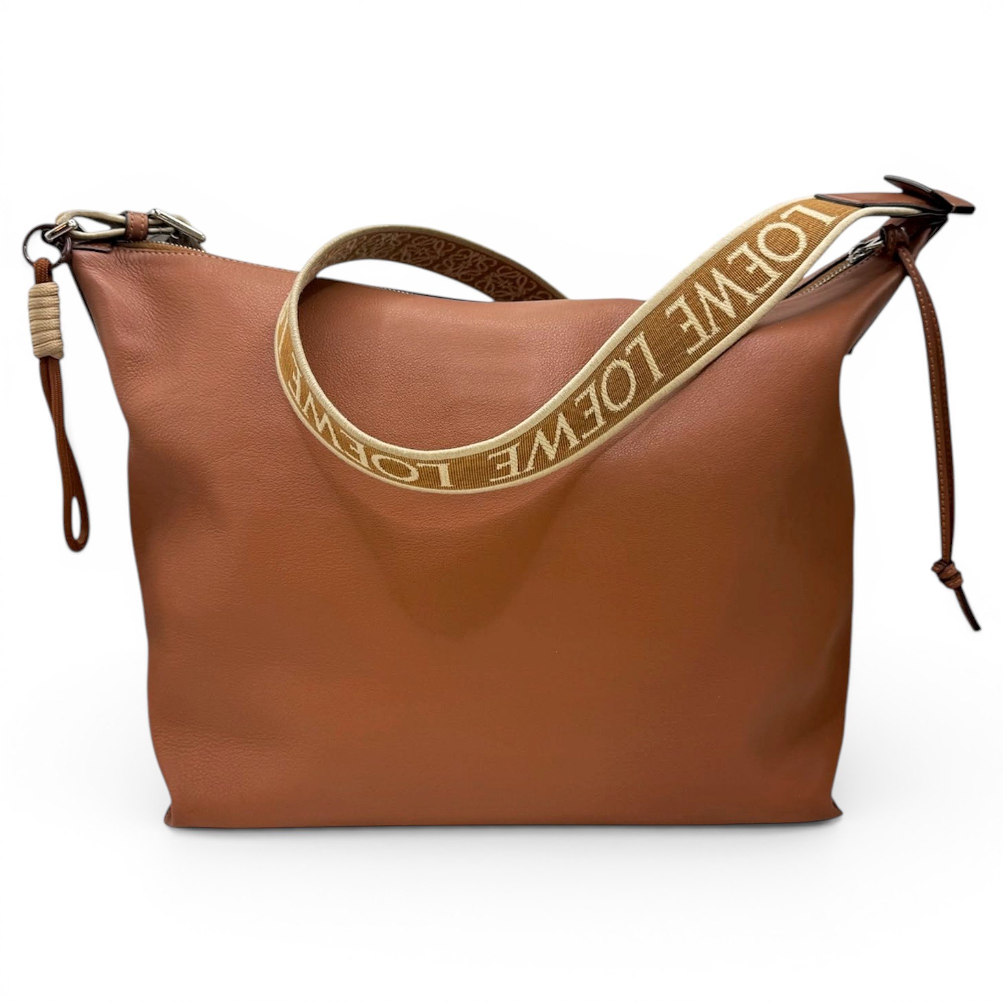 Cubi leather tote