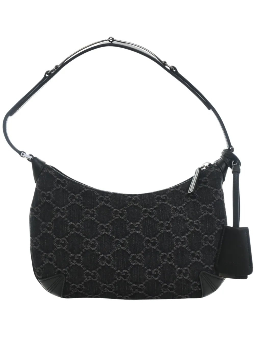2016-2026 Small GG Denim Horsebit Slim hobo bag