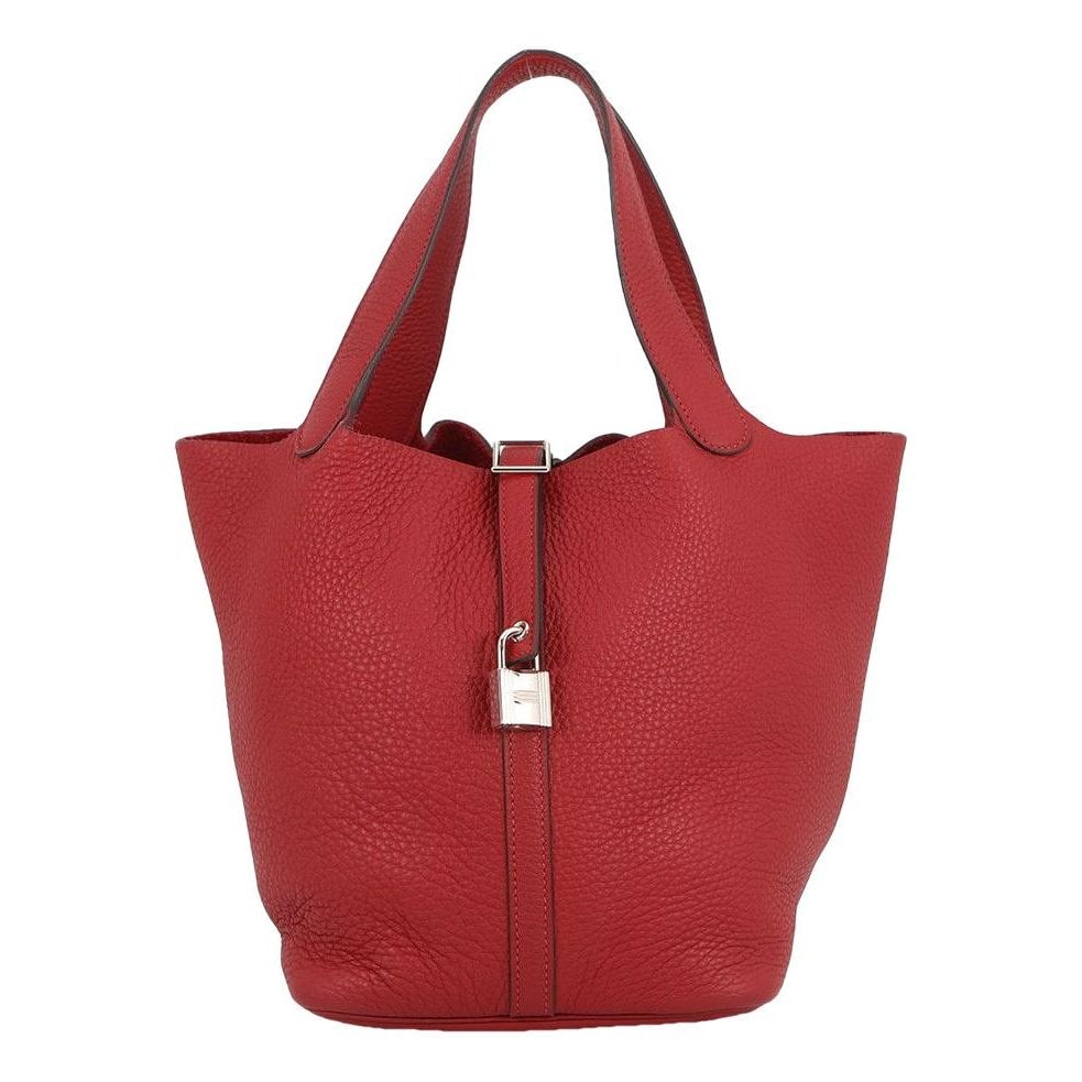 Picotin leather handbag