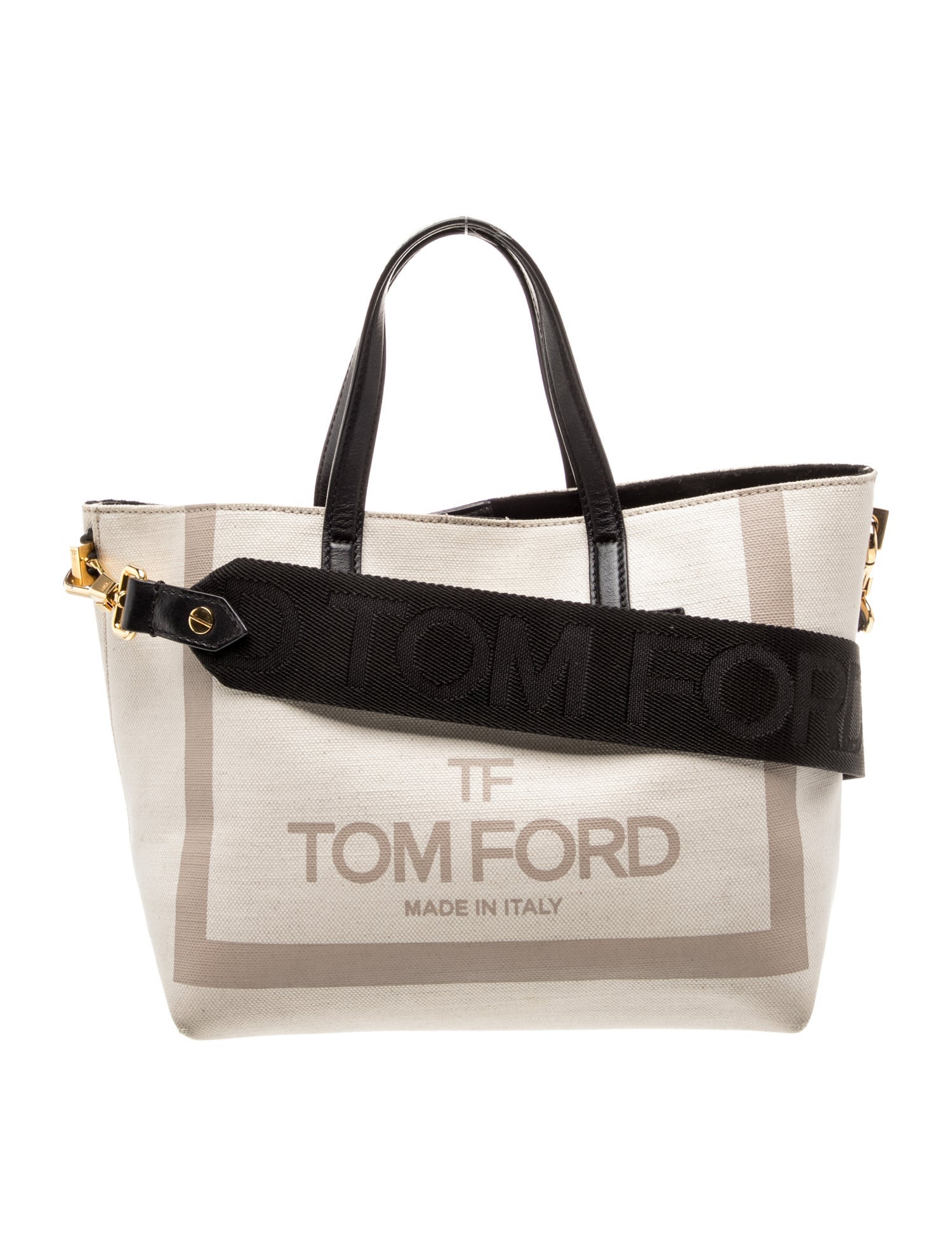 Tom Ford Canvas Top Handle Bag