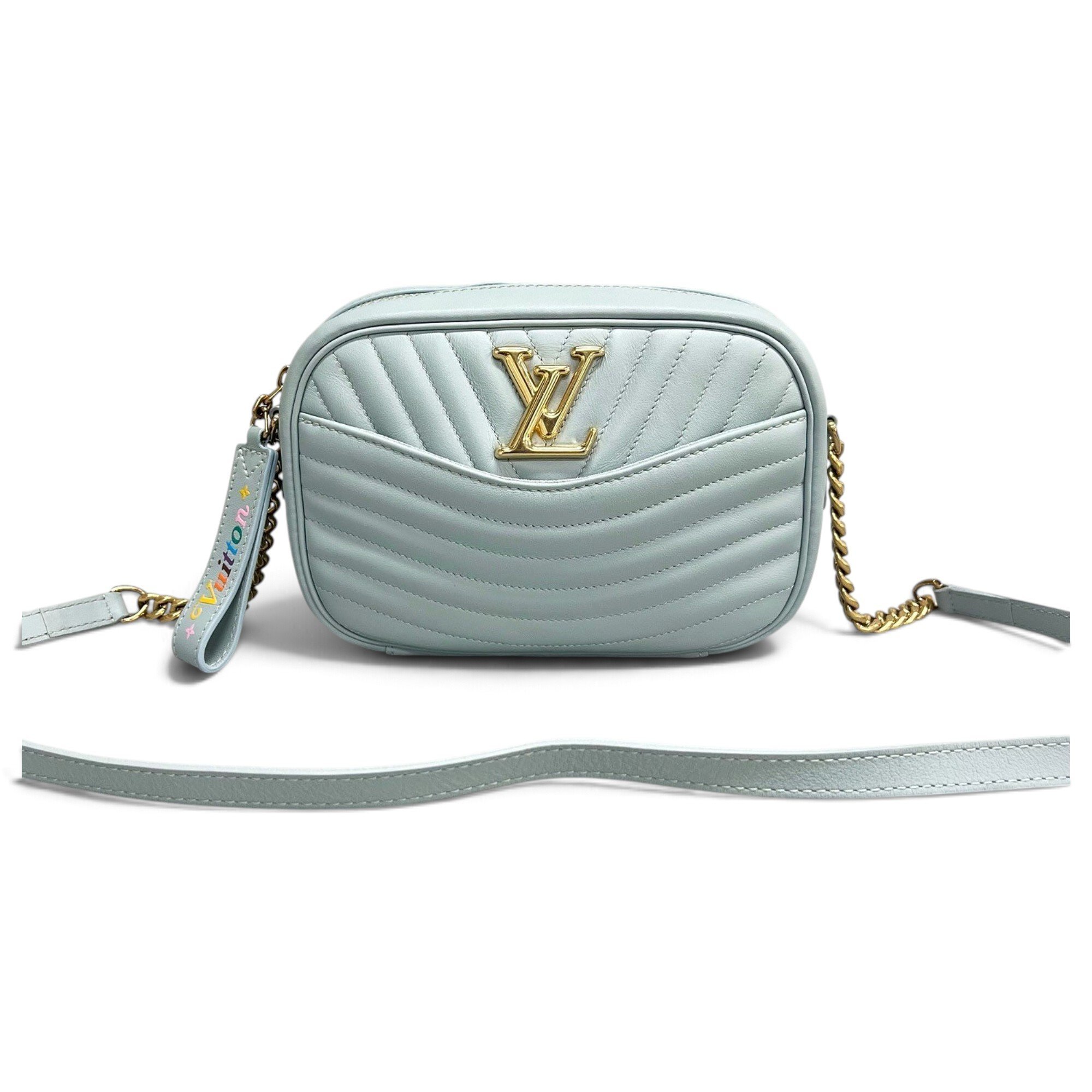 New Wave leather handbag