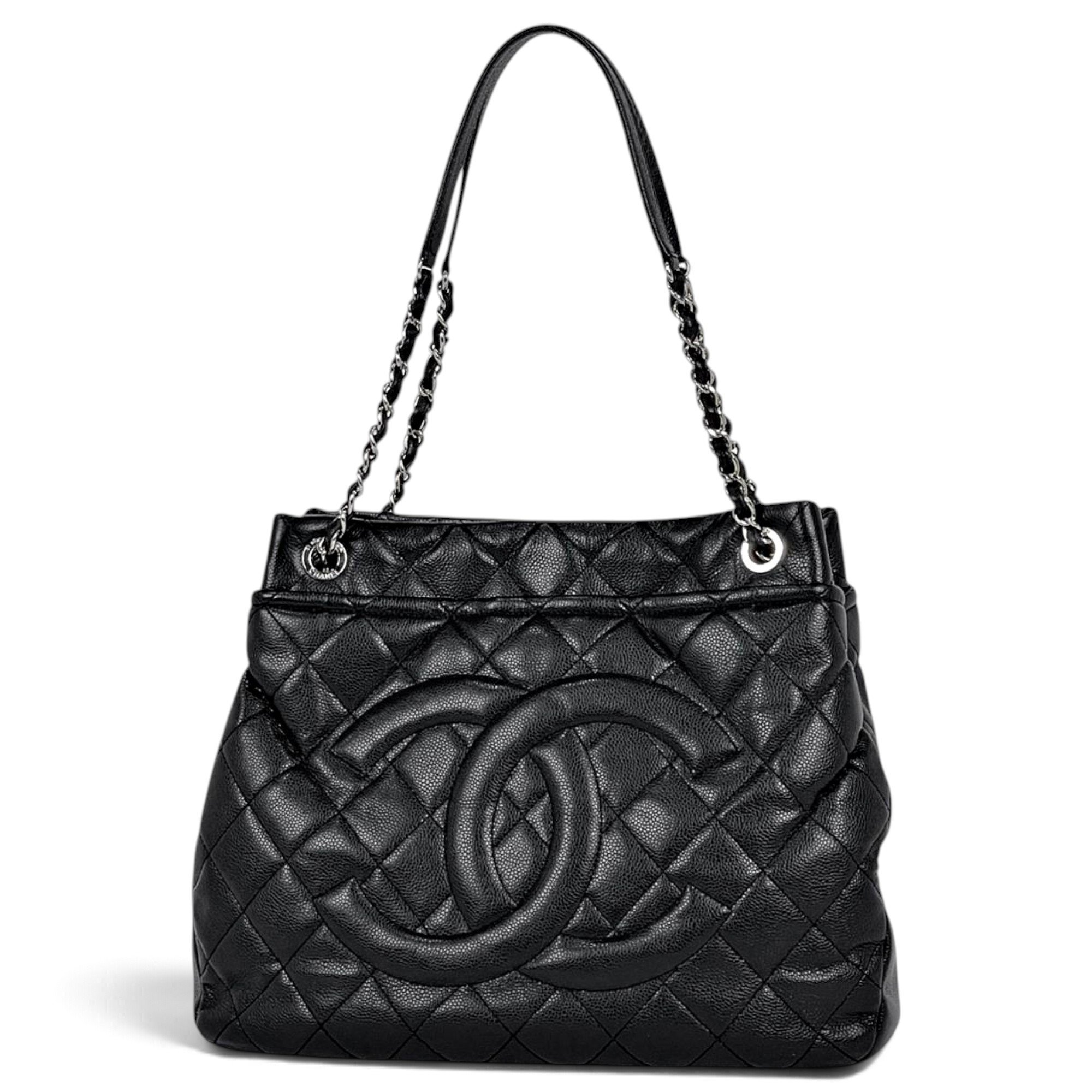 Leather tote
