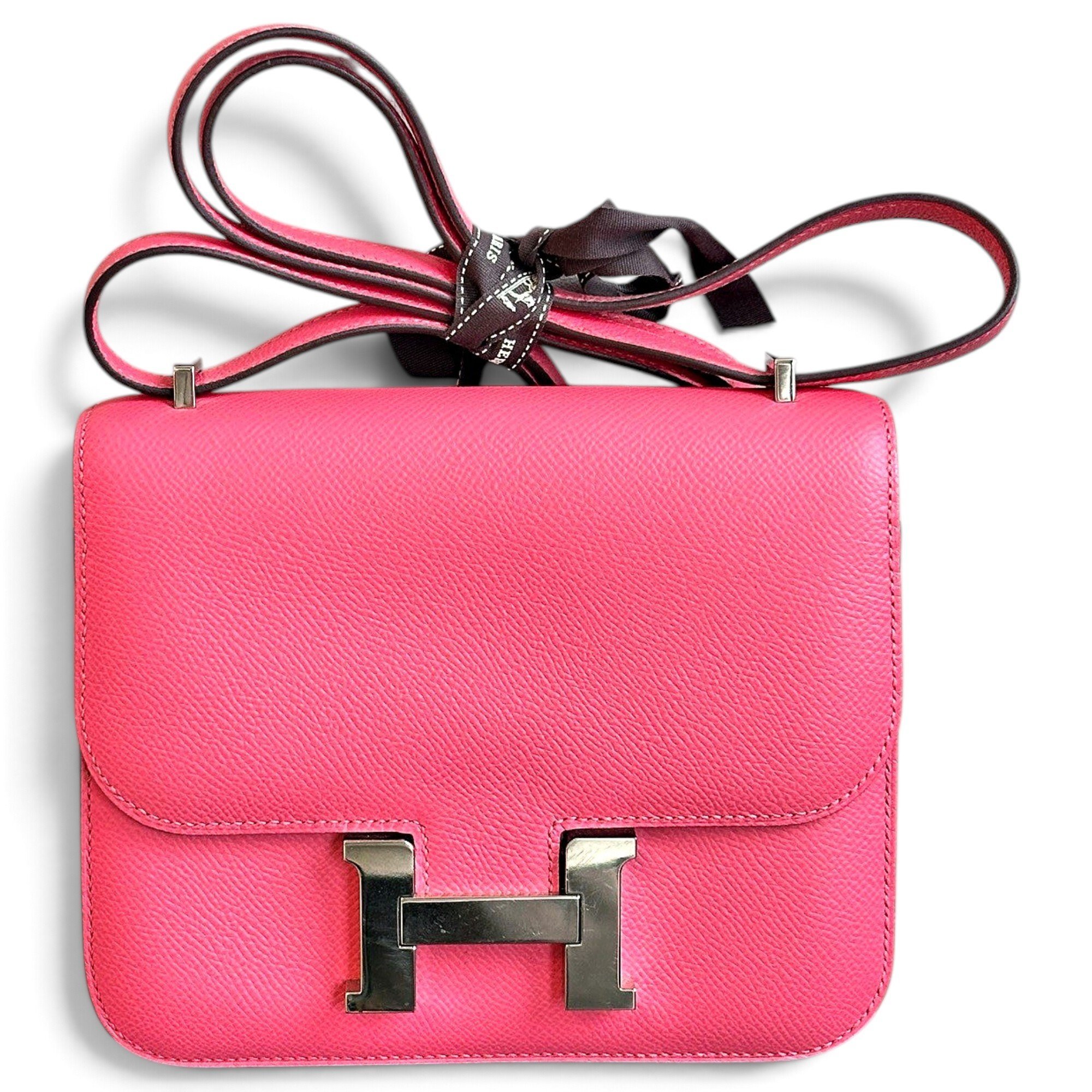 Constance leather crossbody bag