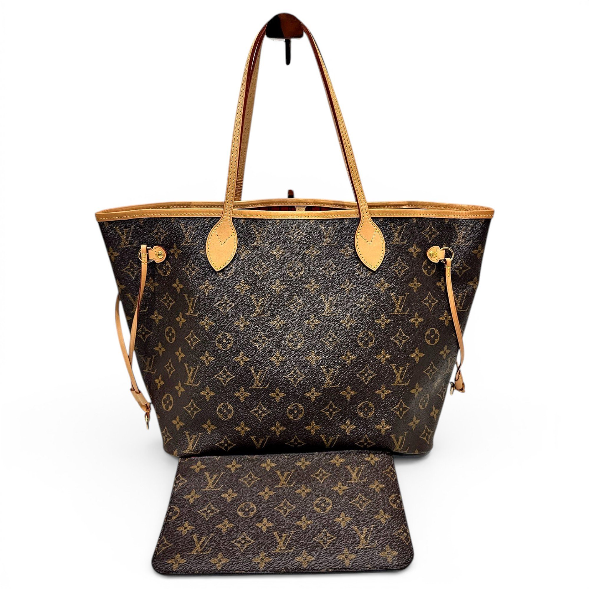 Neverfull leather handbag
