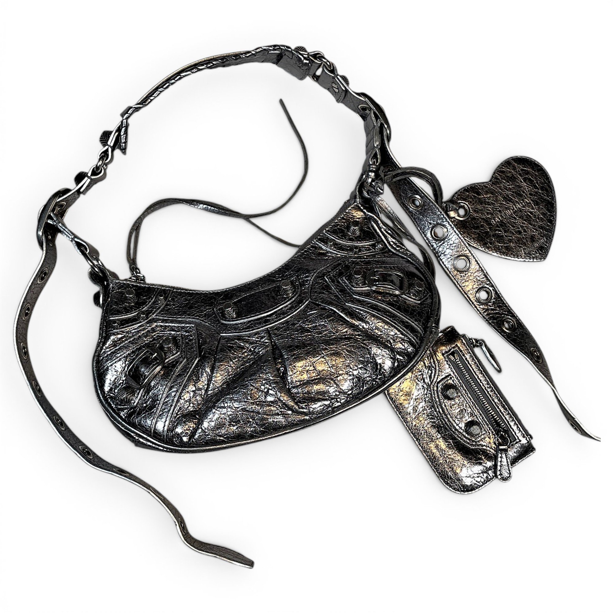 Le Cagole leather handbag