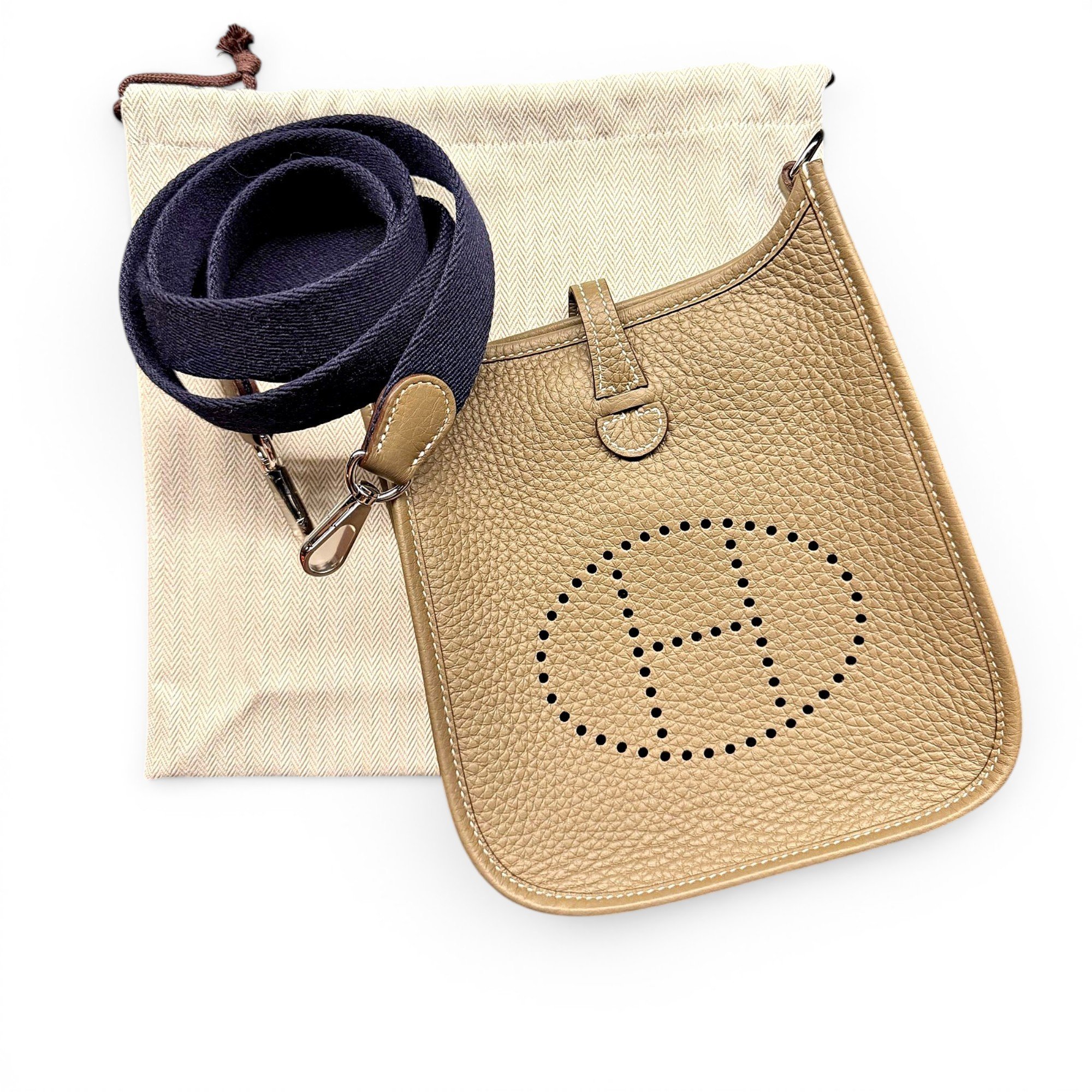 Mini Evelyne leather crossbody bag