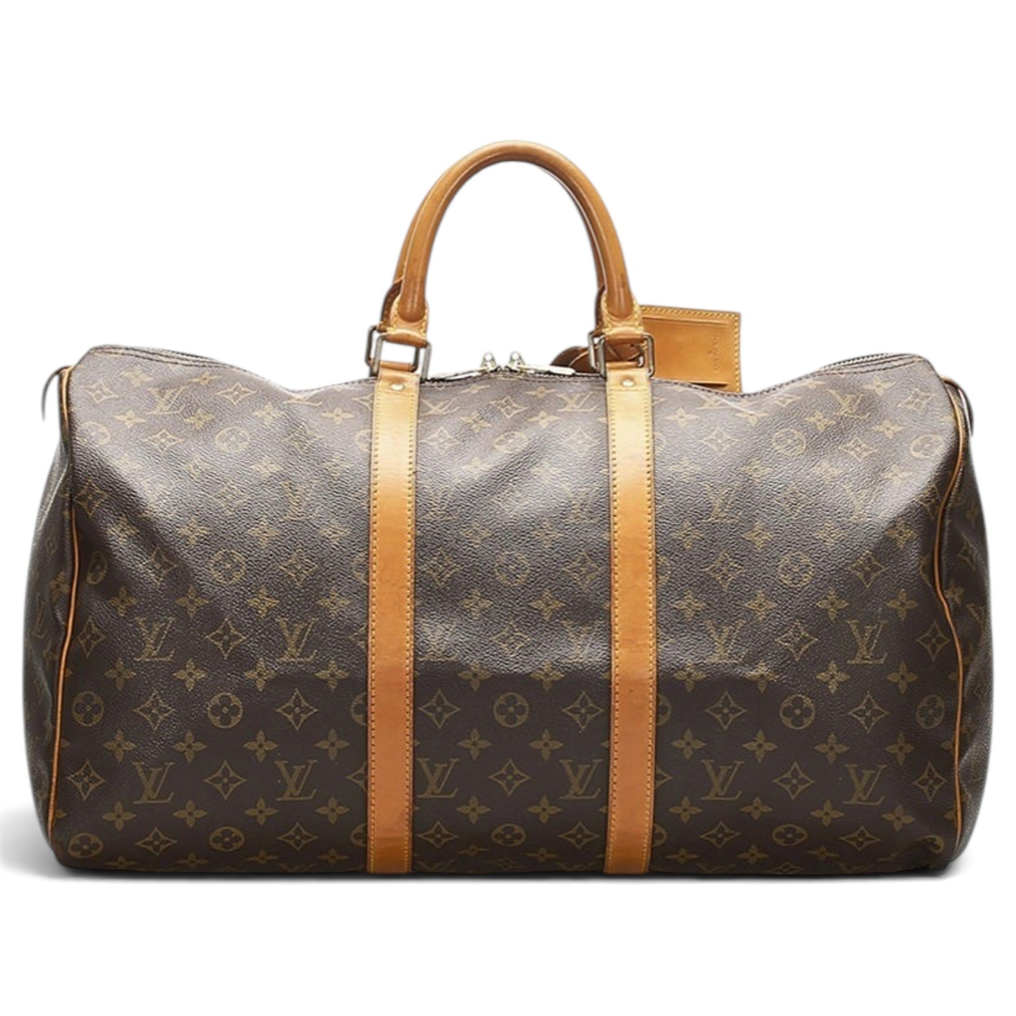 Keepall leather 48h bag