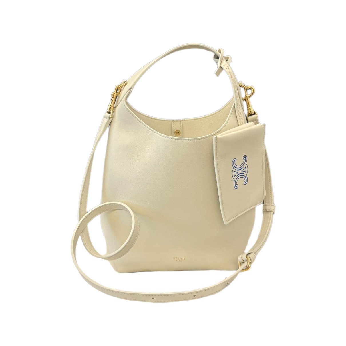 Hobo leather handbag
