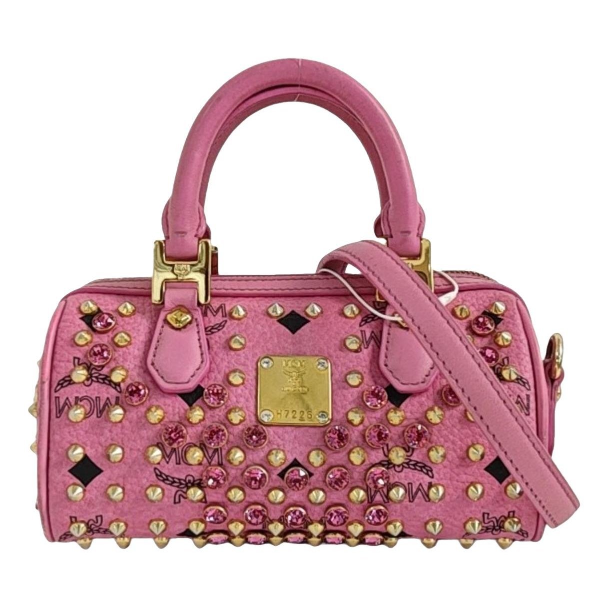 Leather handbag