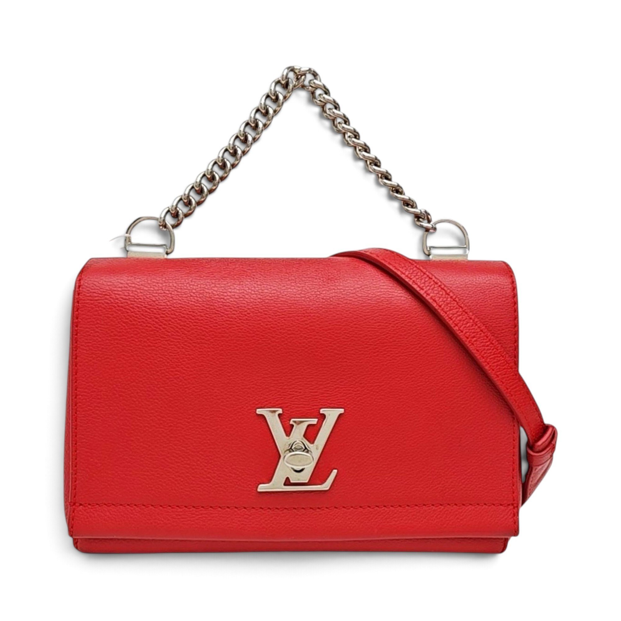 Lockme leather handbag