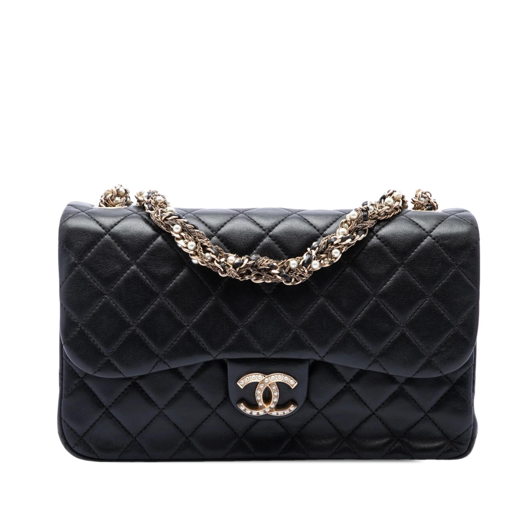 Pearl Bag pony-style calfskin handbag
