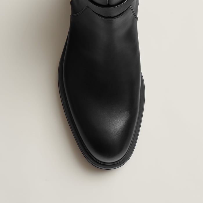 Noir Bota De Cano Baixo Veo