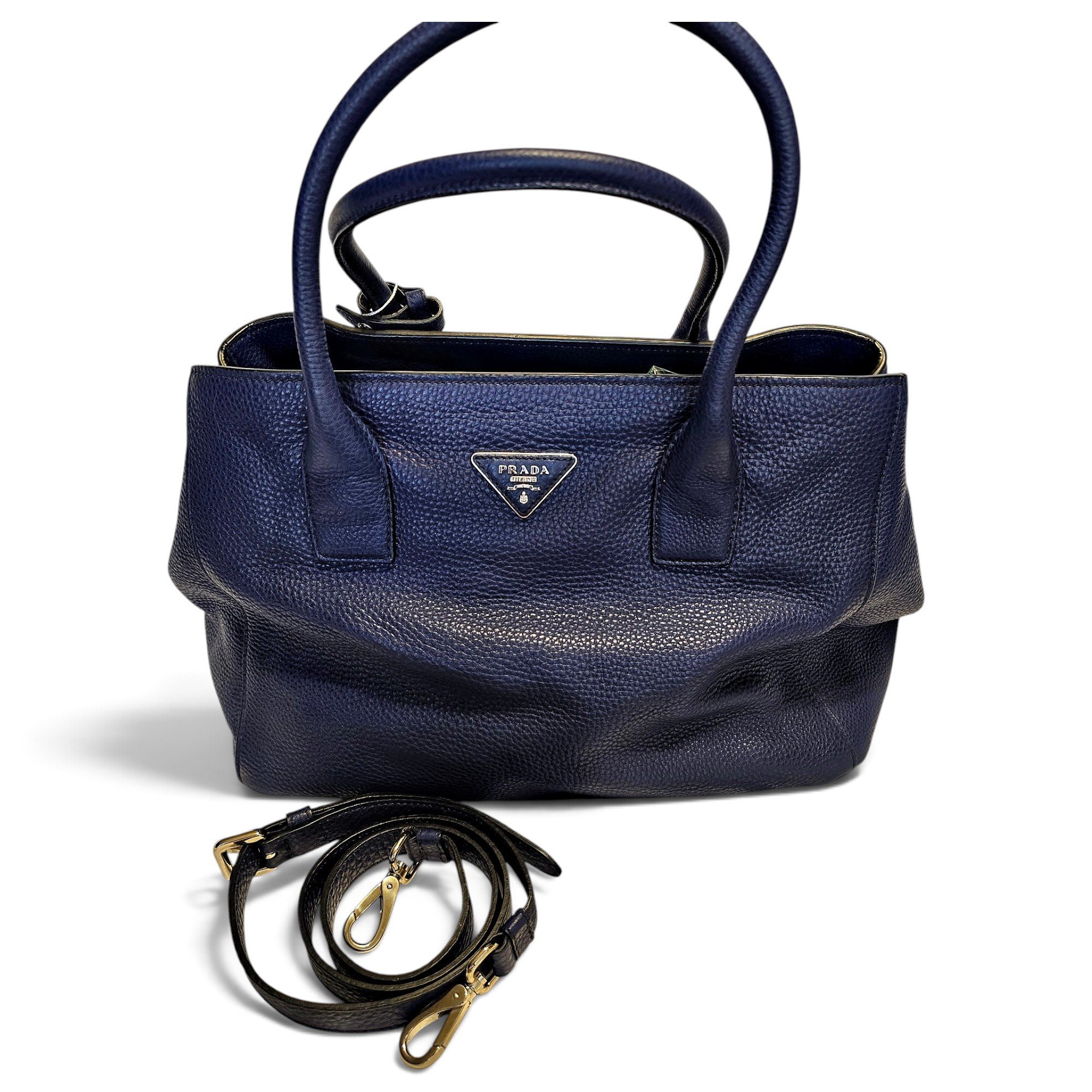 Leather tote