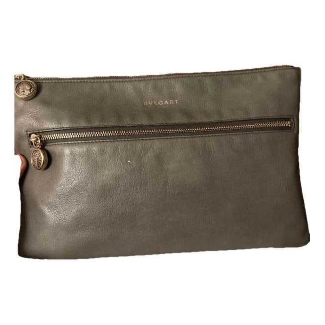Bvlgari Leather clutch bag