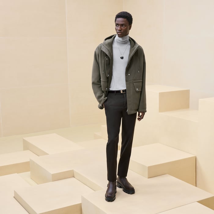 Basalte Zipped Hooded Jacket