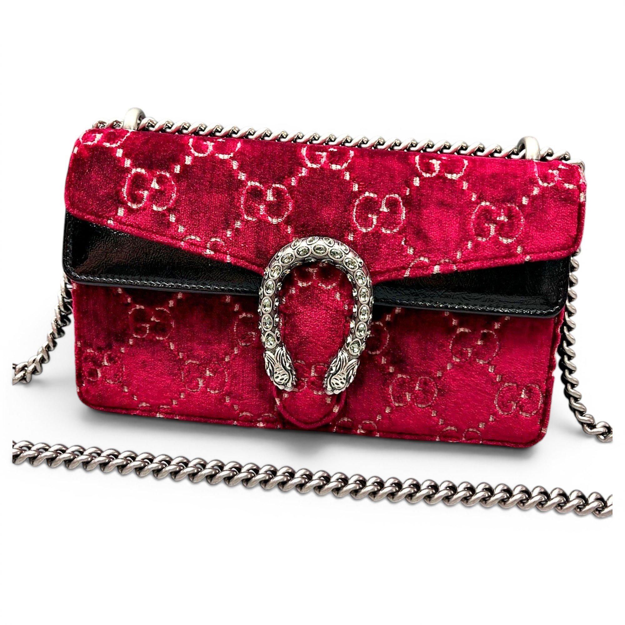 Dionysus velvet handbag