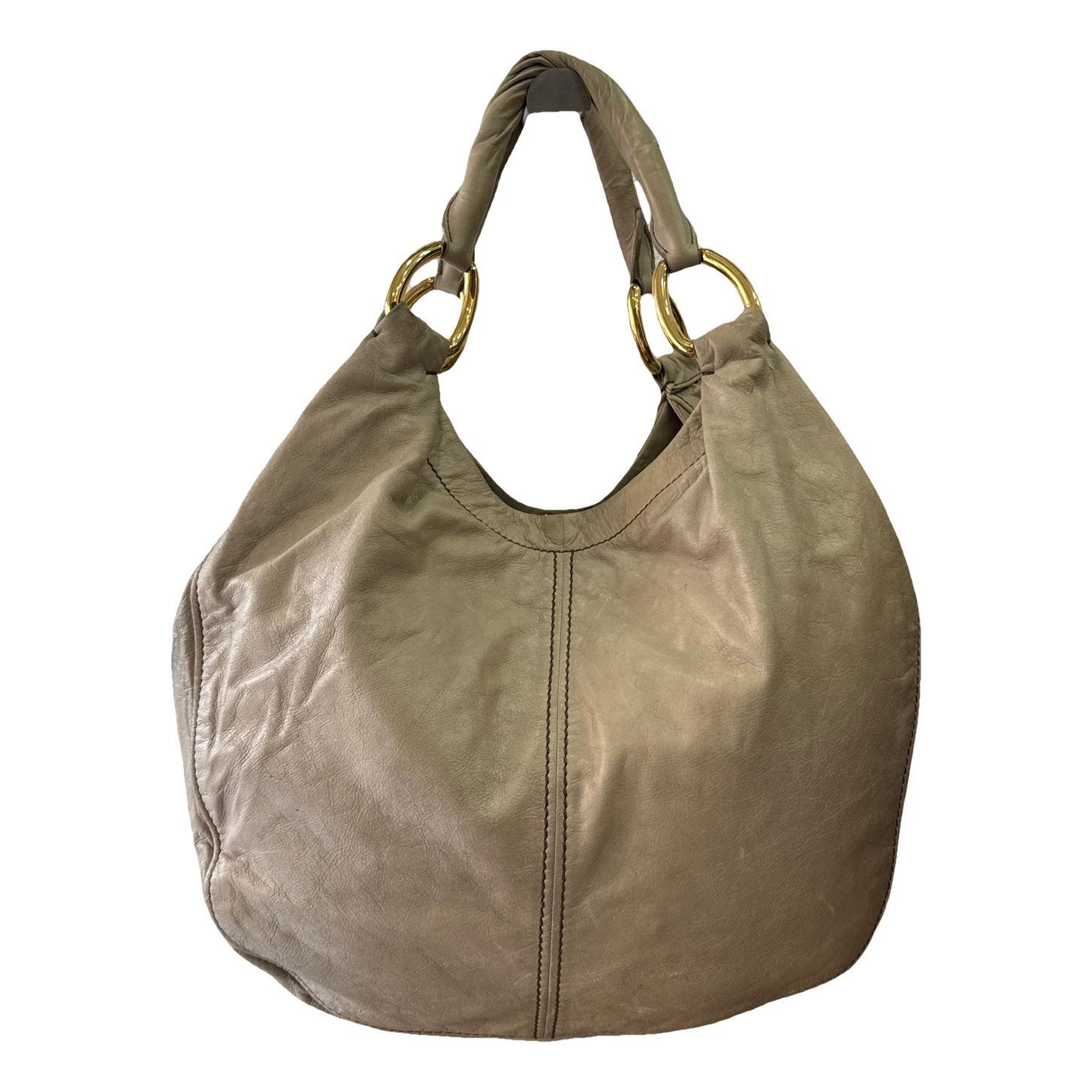Miu Miu Vitello leather tote