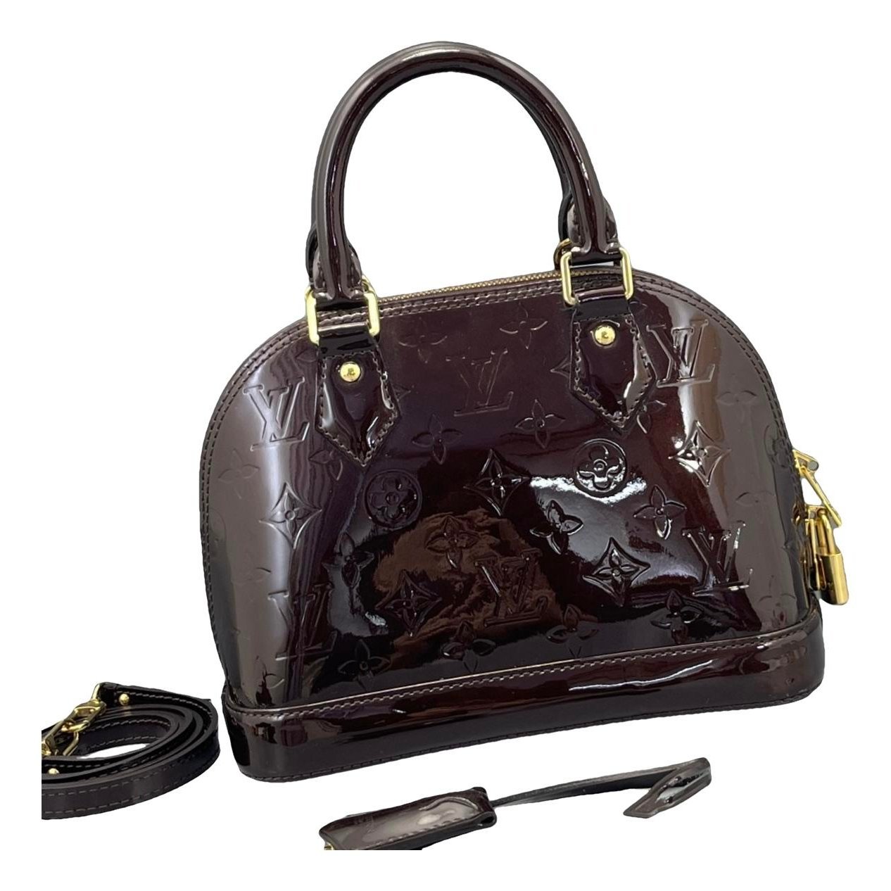 Alma leather handbag