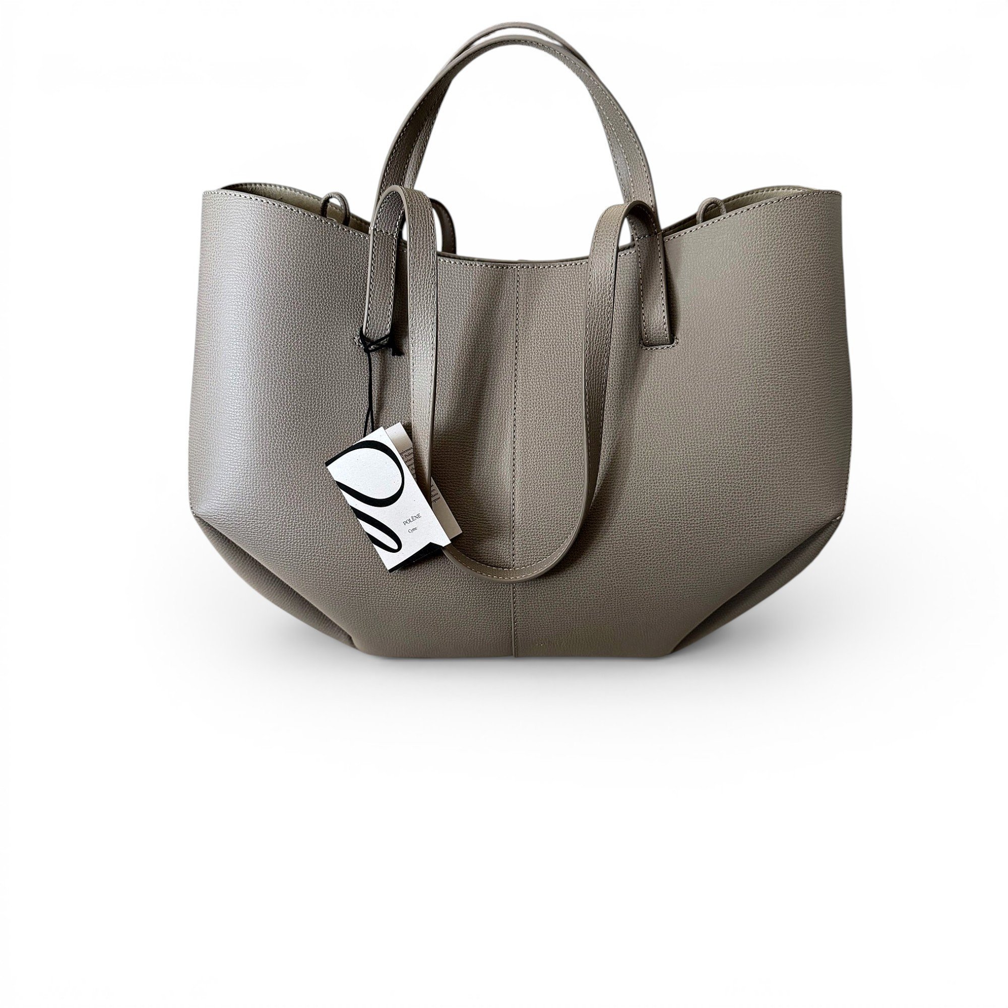 Leather tote
