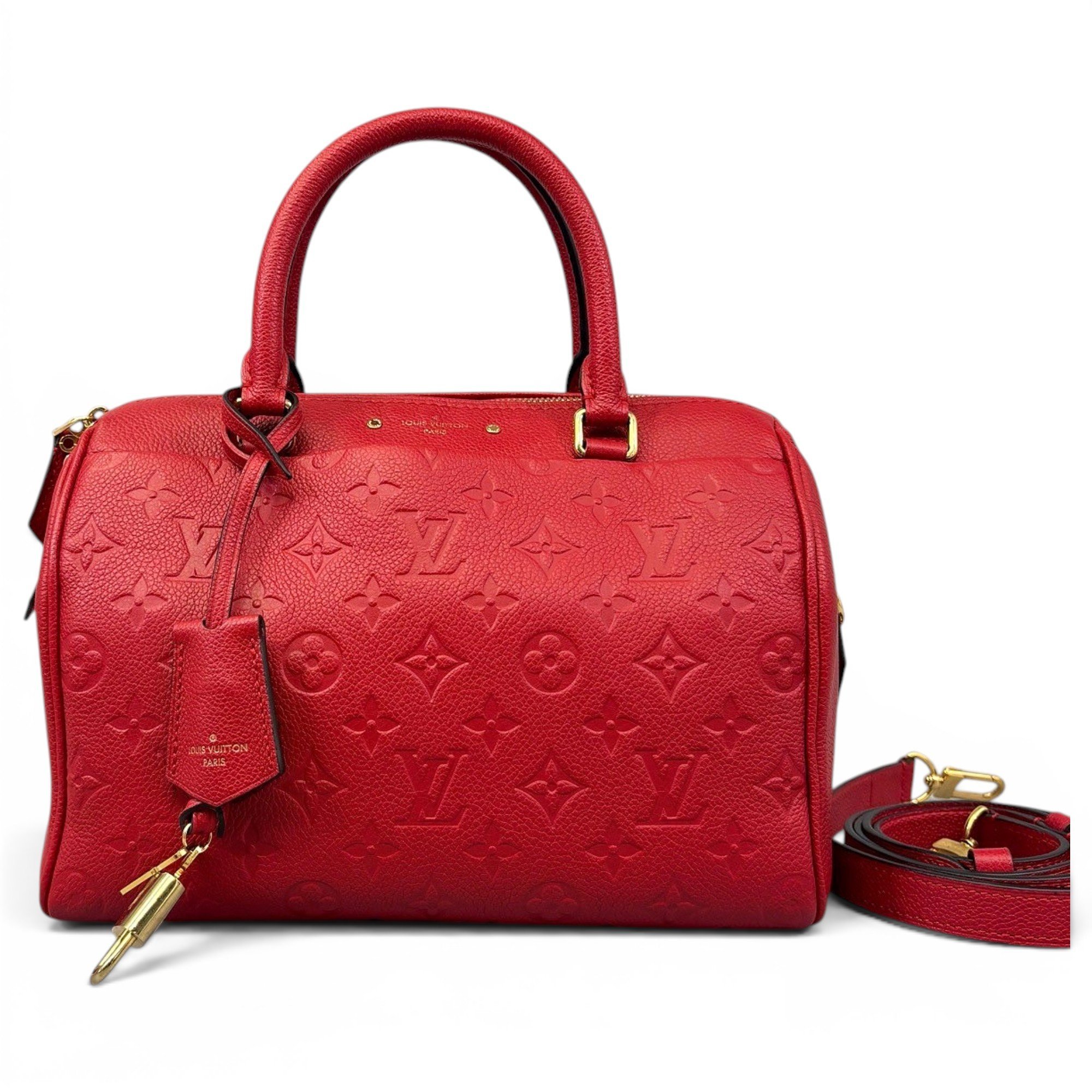 Speedy Bandoulière leather handbag