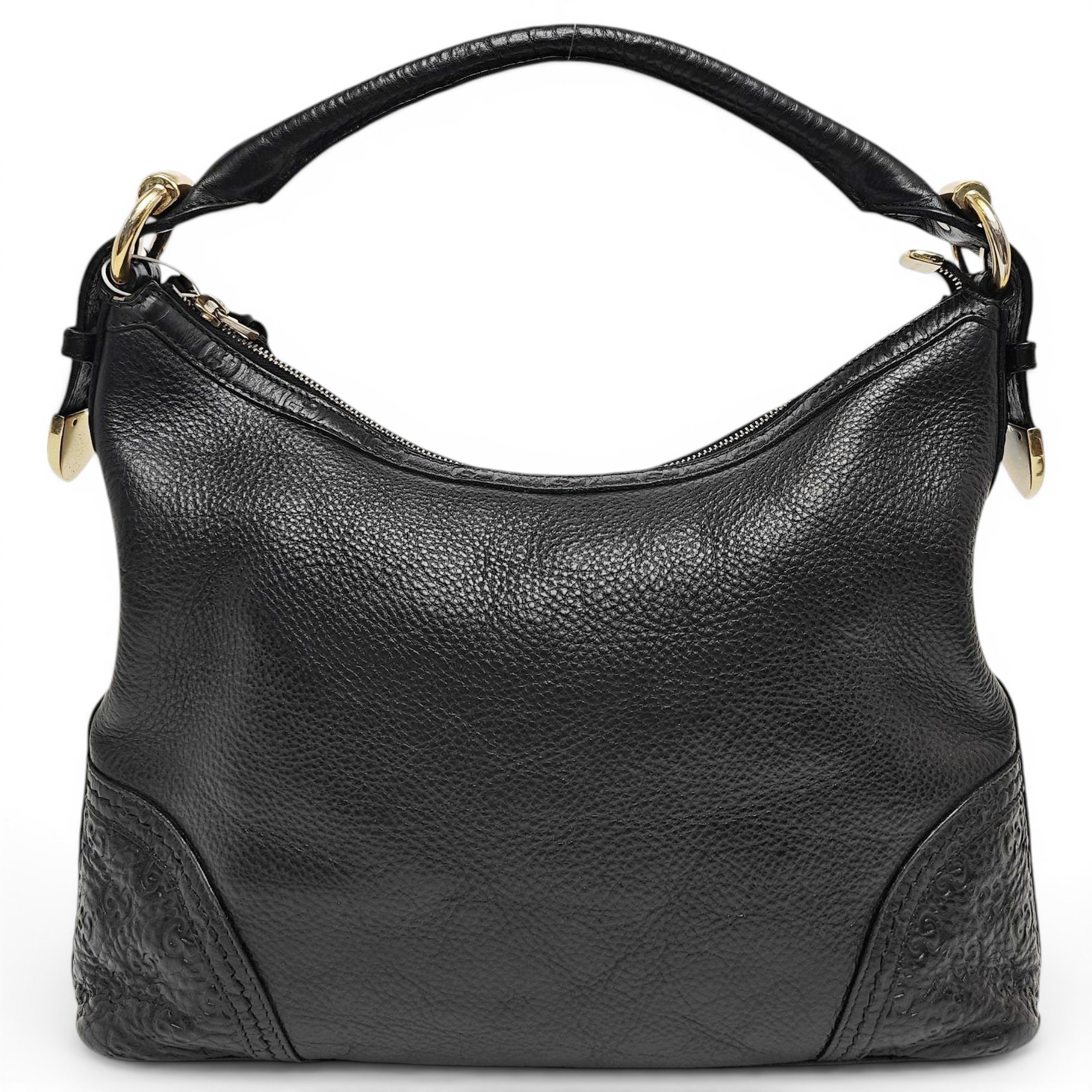 Gucci B leather handbag
