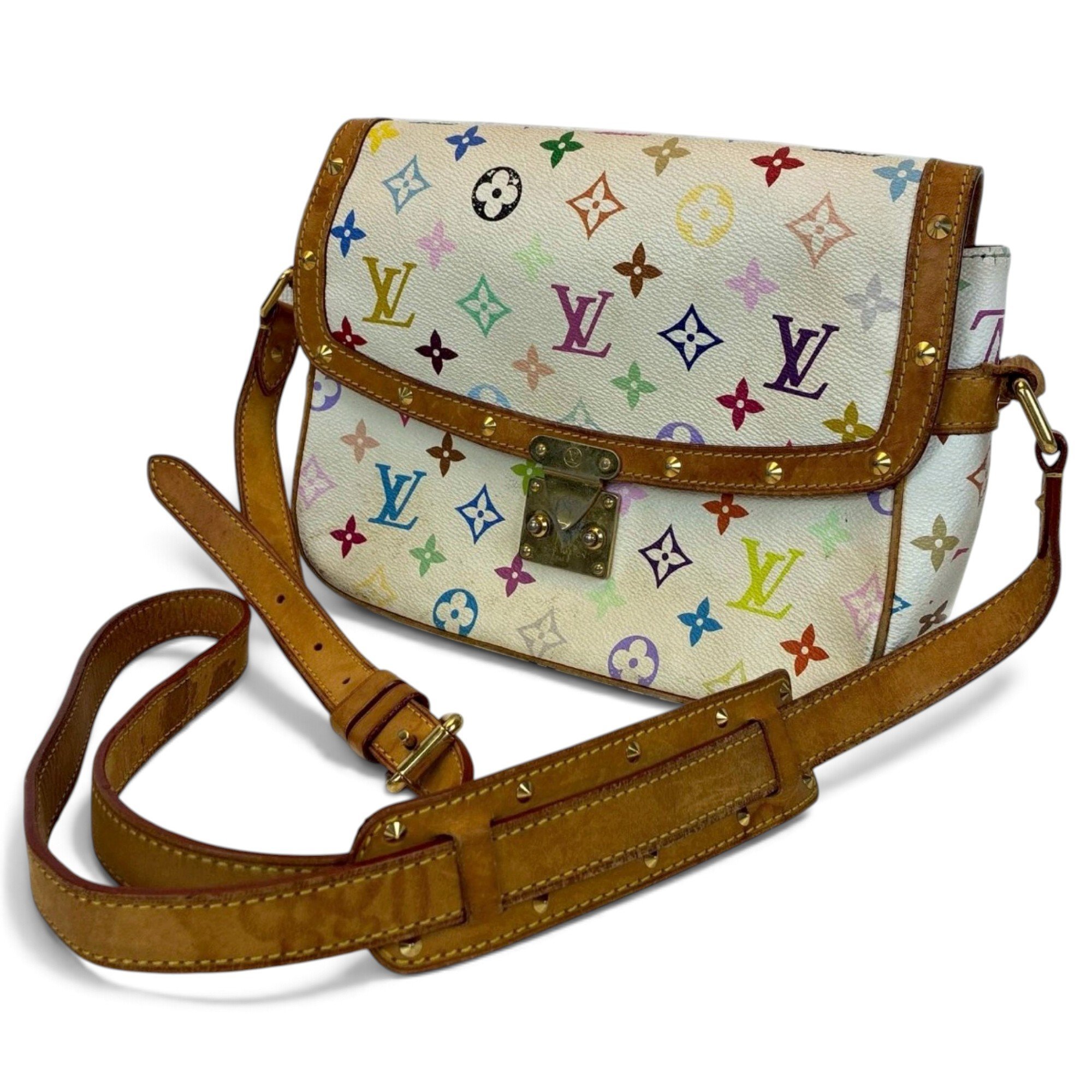 Sologne leather crossbody bag