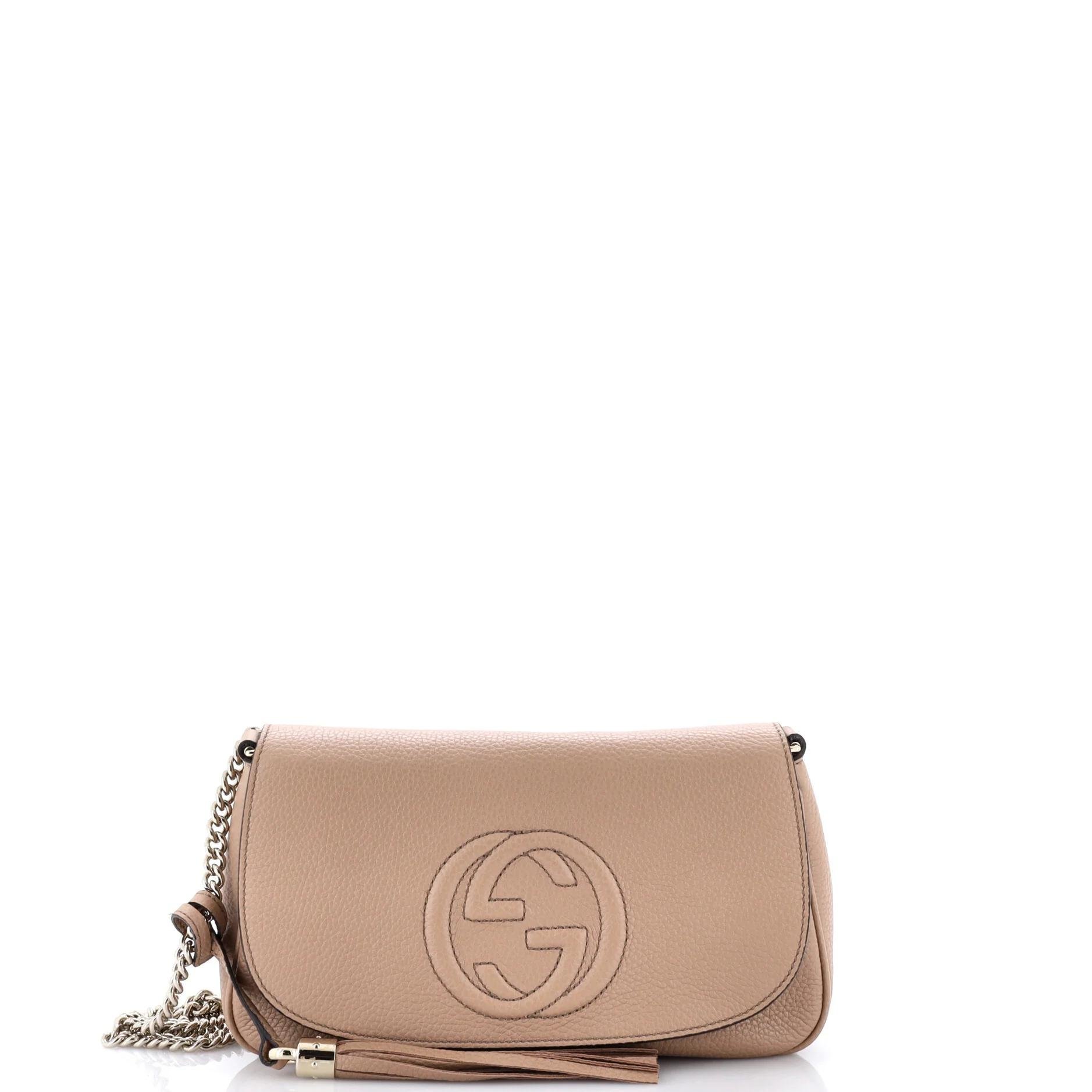 Leather crossbody bag